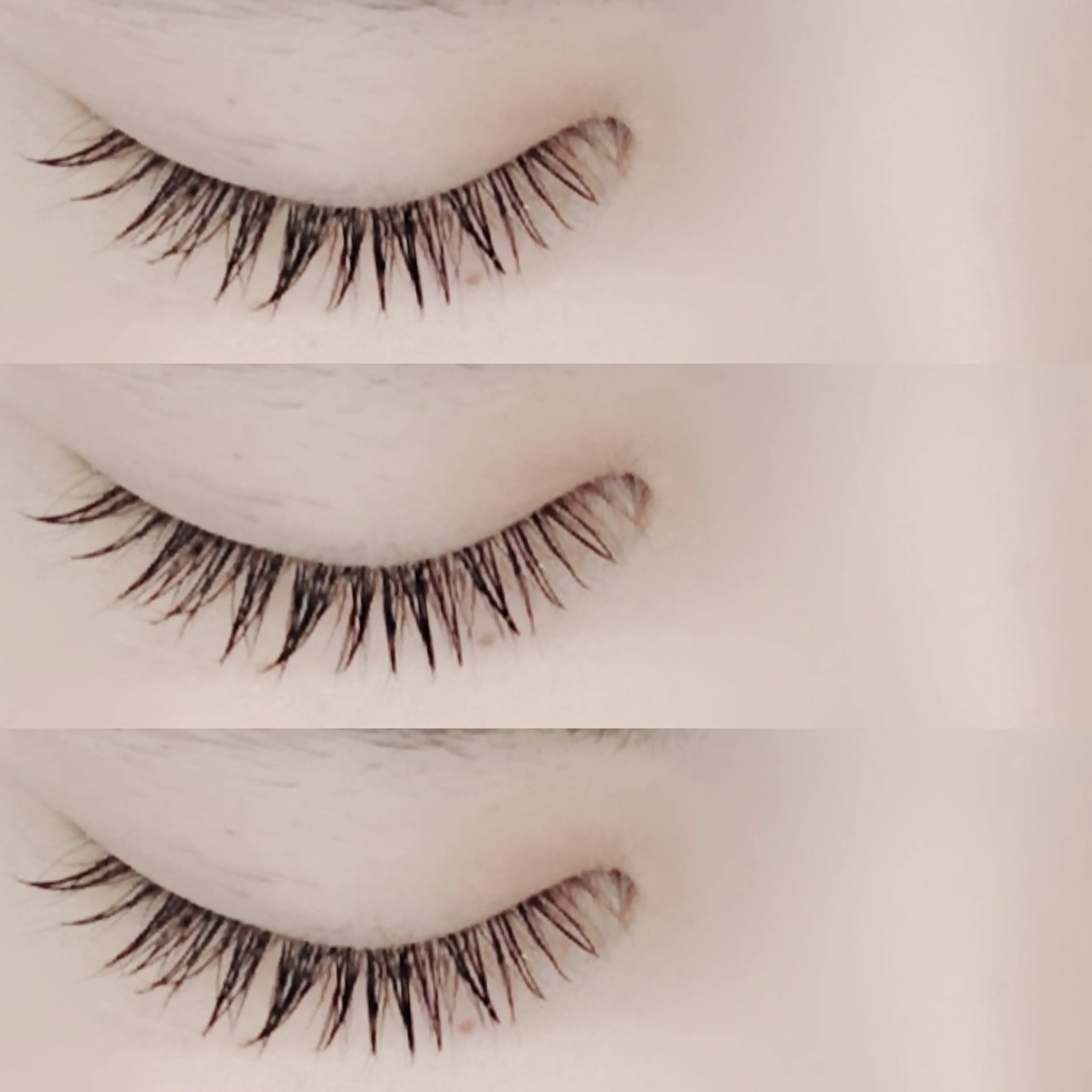 マツエク・マツパ 束感まつ毛 カラーマツエク フラットラッシュ 韓国風マツエク ナチュラル マツエク オーダーメイドまつげ ＆まゆげ.RIKAのマツエク・マツパデザイン