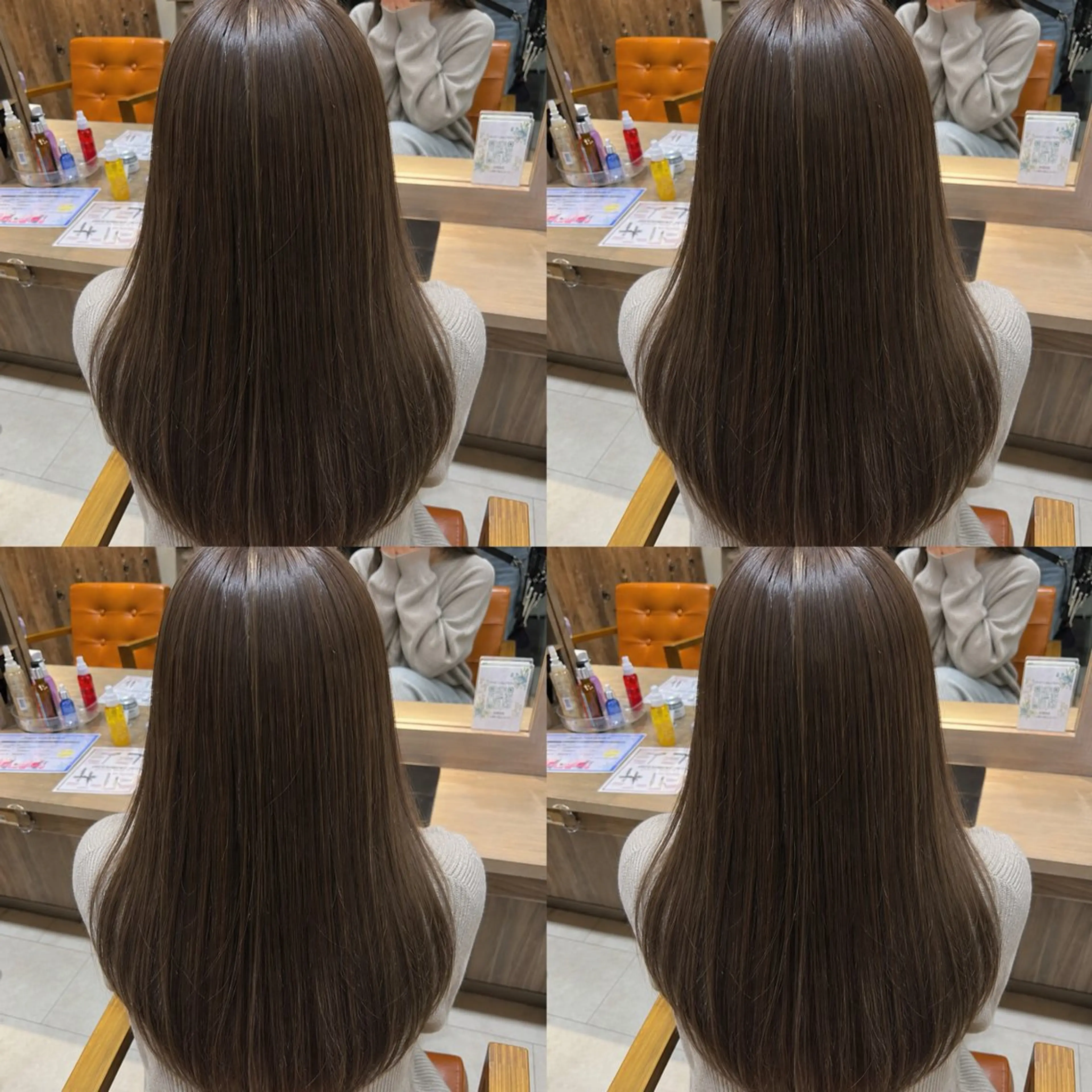 ロング エクステ×髪質改善× 𝑺𝑬𝑵𝑹𝑰のヘアスタイル