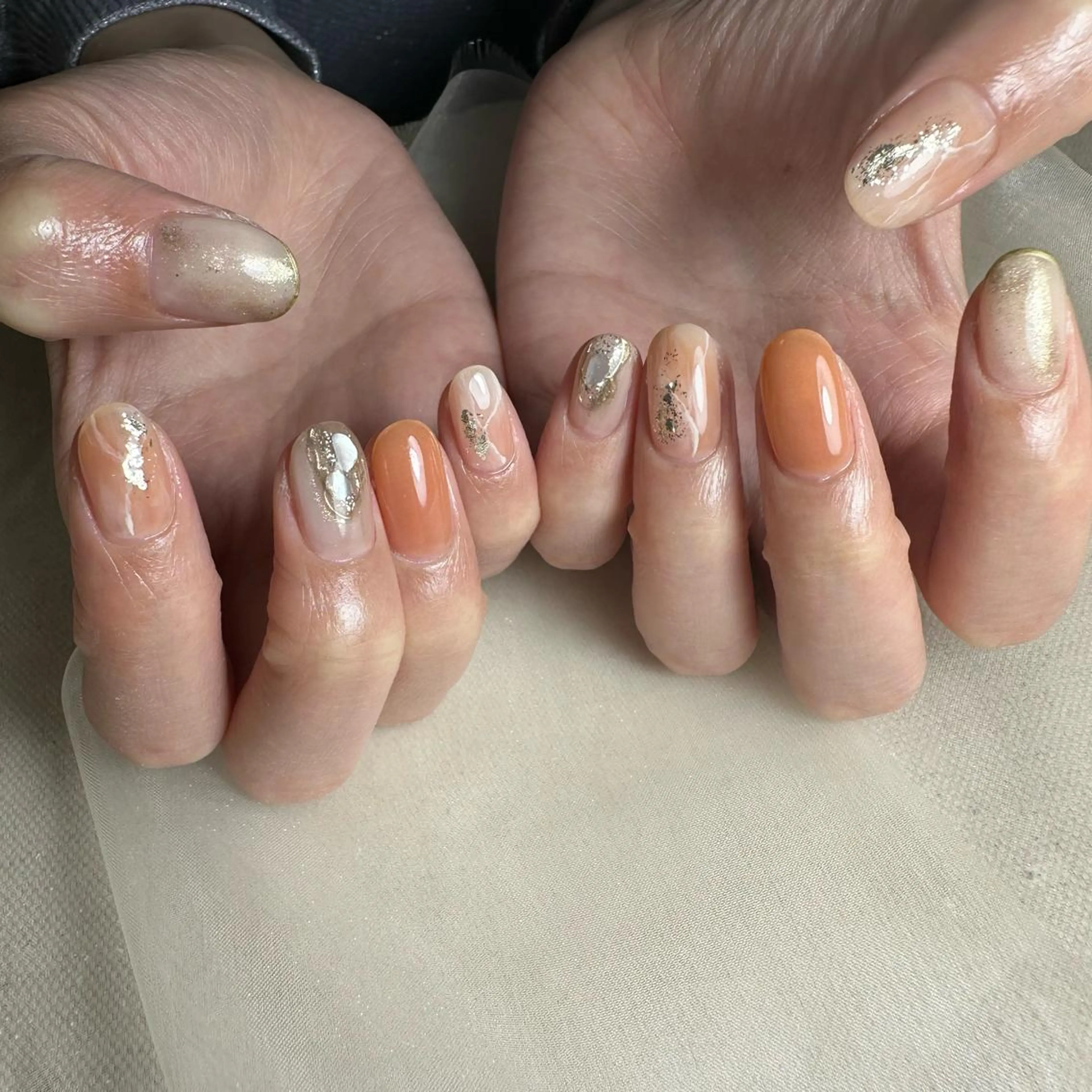 ネイル ハンドネイル 里見 麗のネイルデザイン