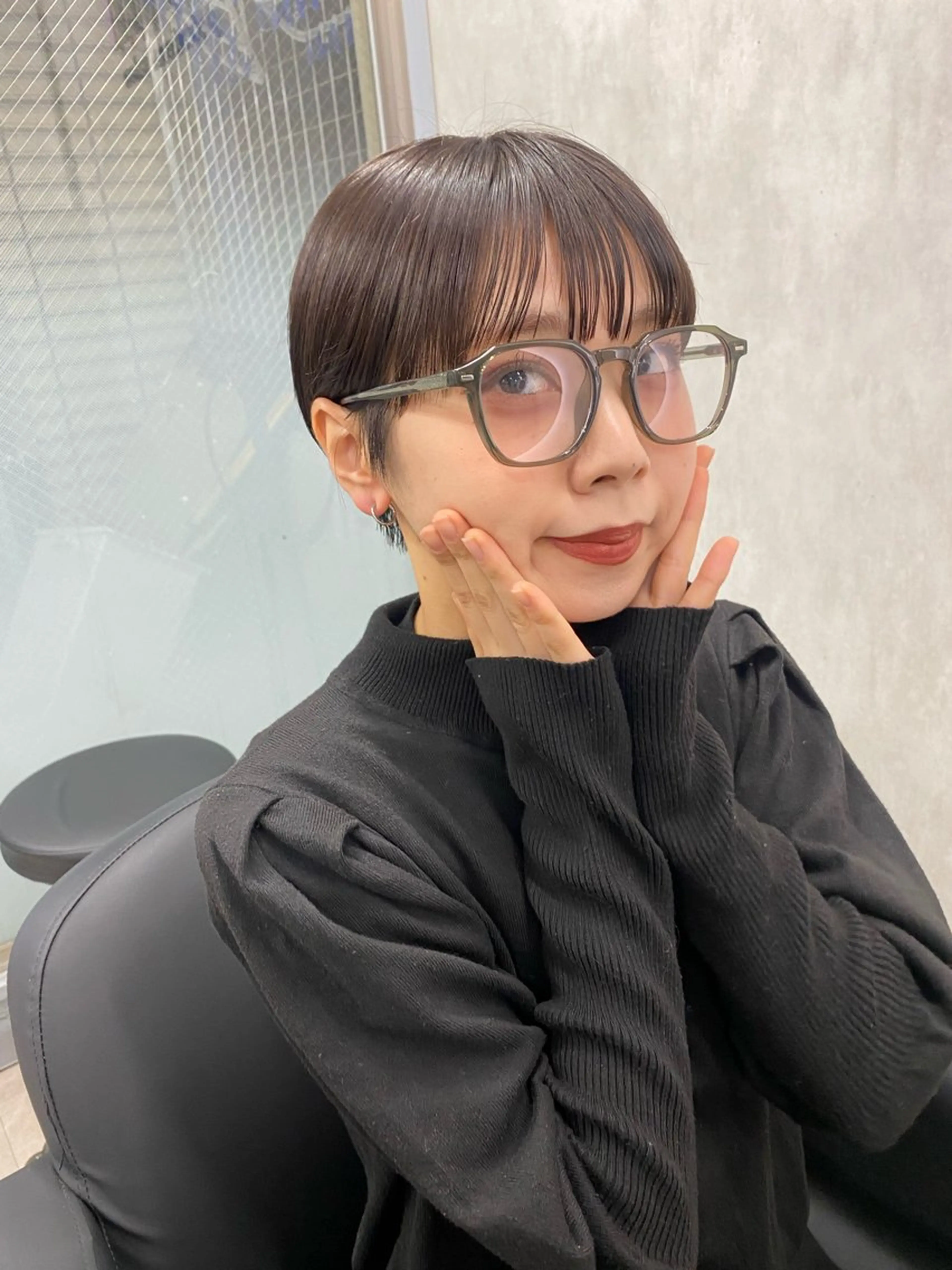 ショート カラー カット ヘアカラー トリートメント 🟩白髪ぼかし/ボブ /ショートヘア/大司のヘアスタイル