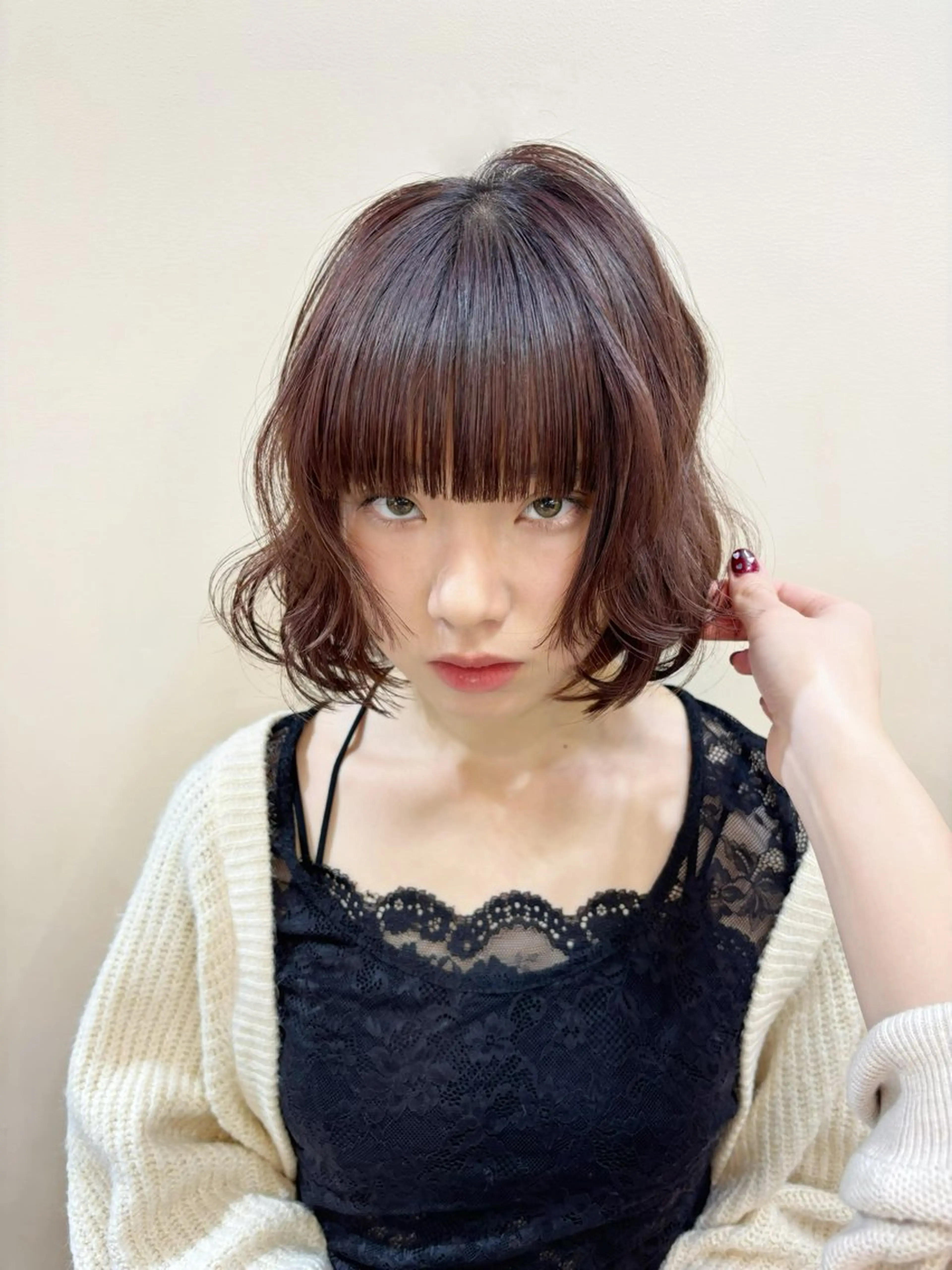 ショート ボブ 優李 ゆうり‪のヘアスタイル