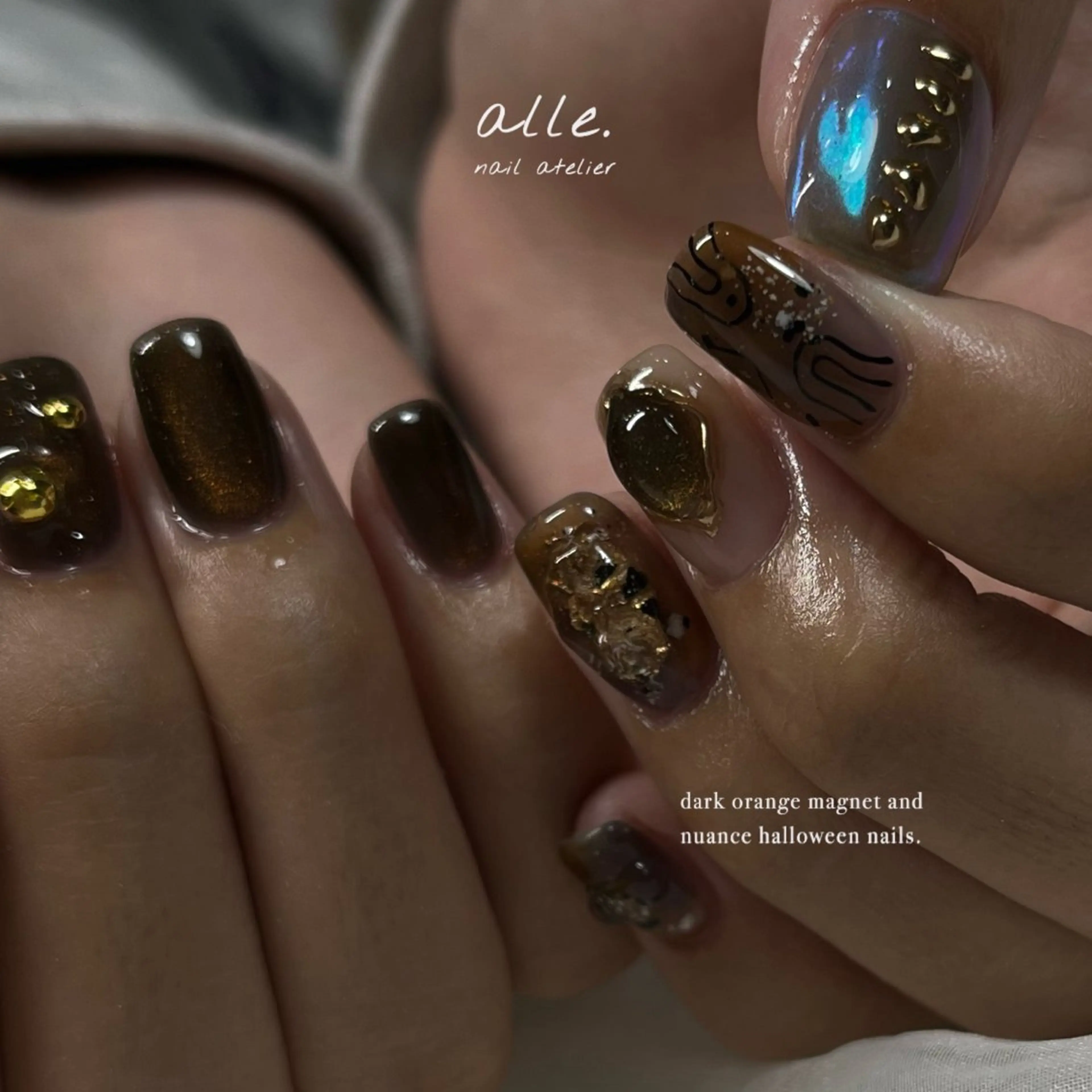 ネイル ハンドネイル atelier alle.のネイルデザイン