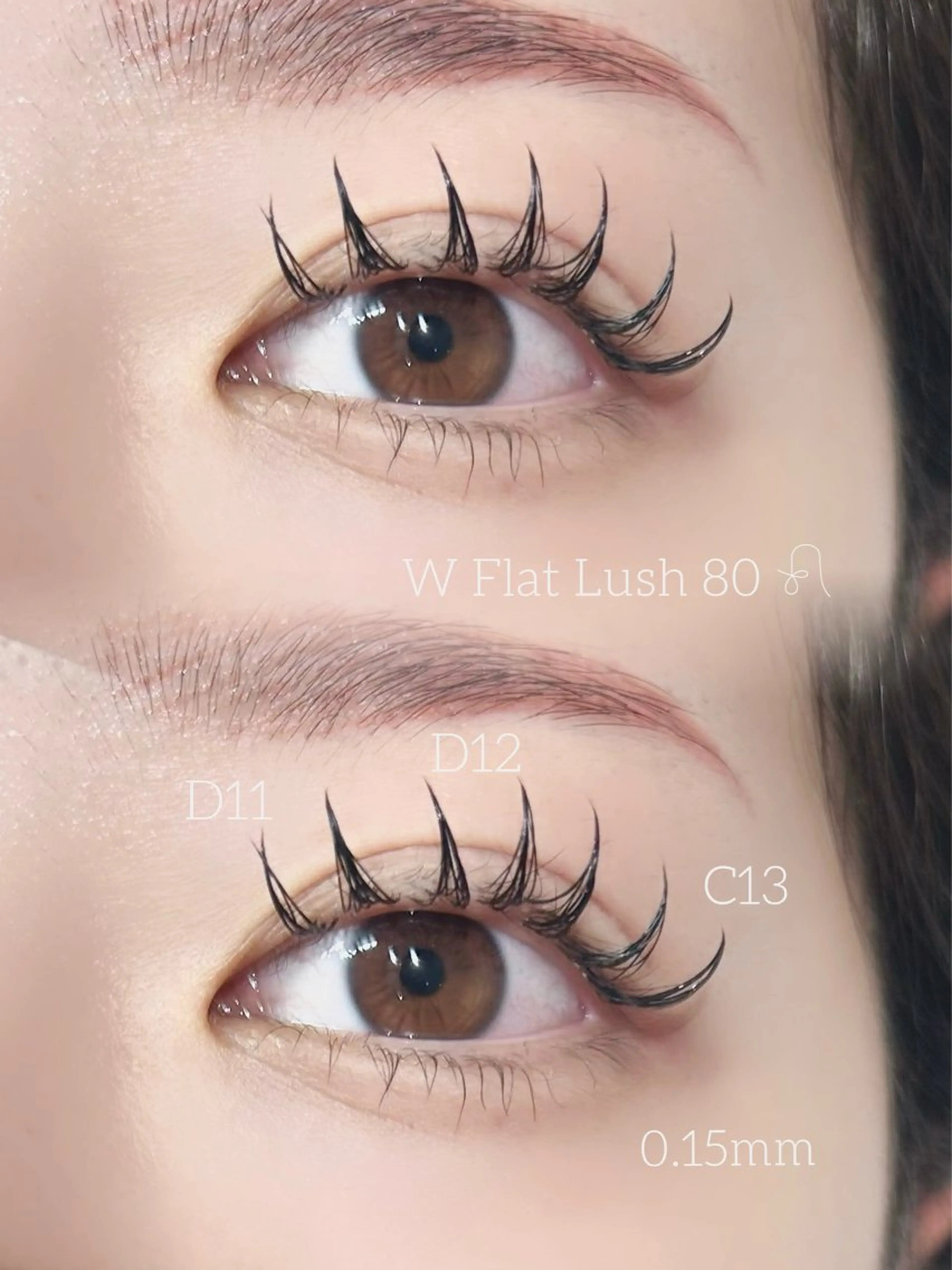 マツエク・マツパ フラットラッシュ sol cocoroの眉毛・アイブロウイメージ