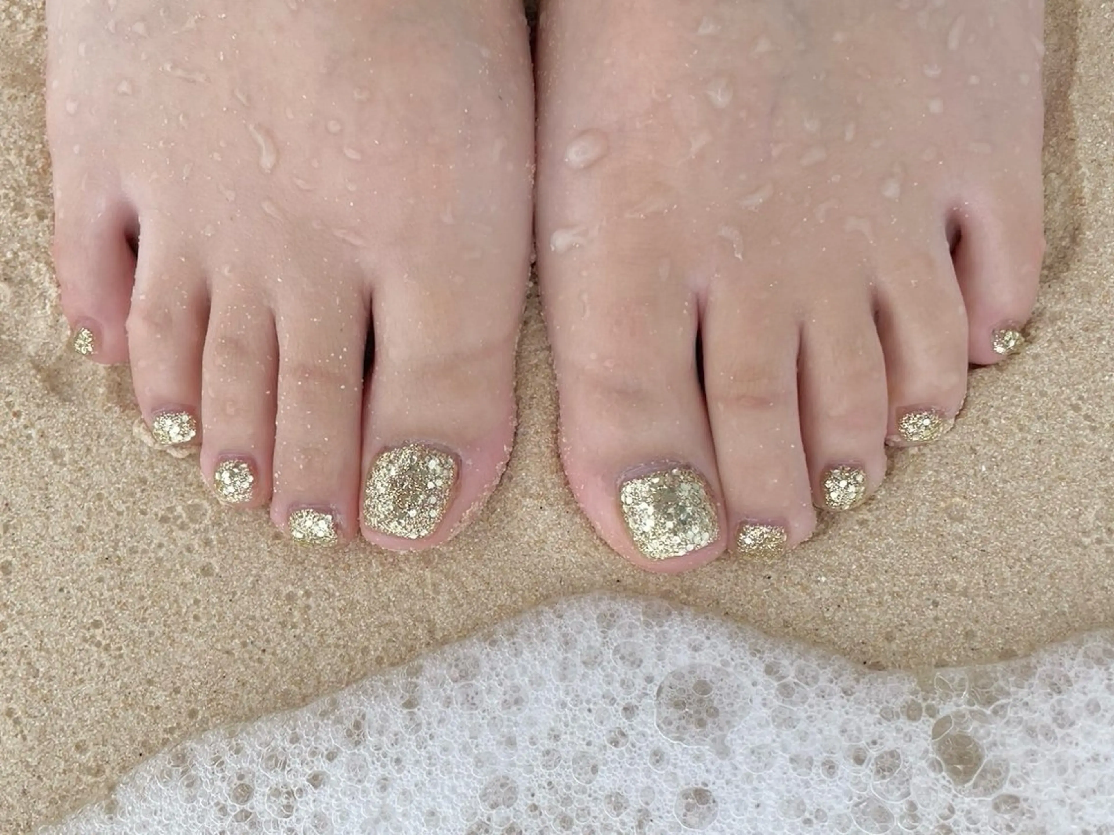 ネイル ラメ(グリッター) ëmma nail_ by chulaのネイルデザイン