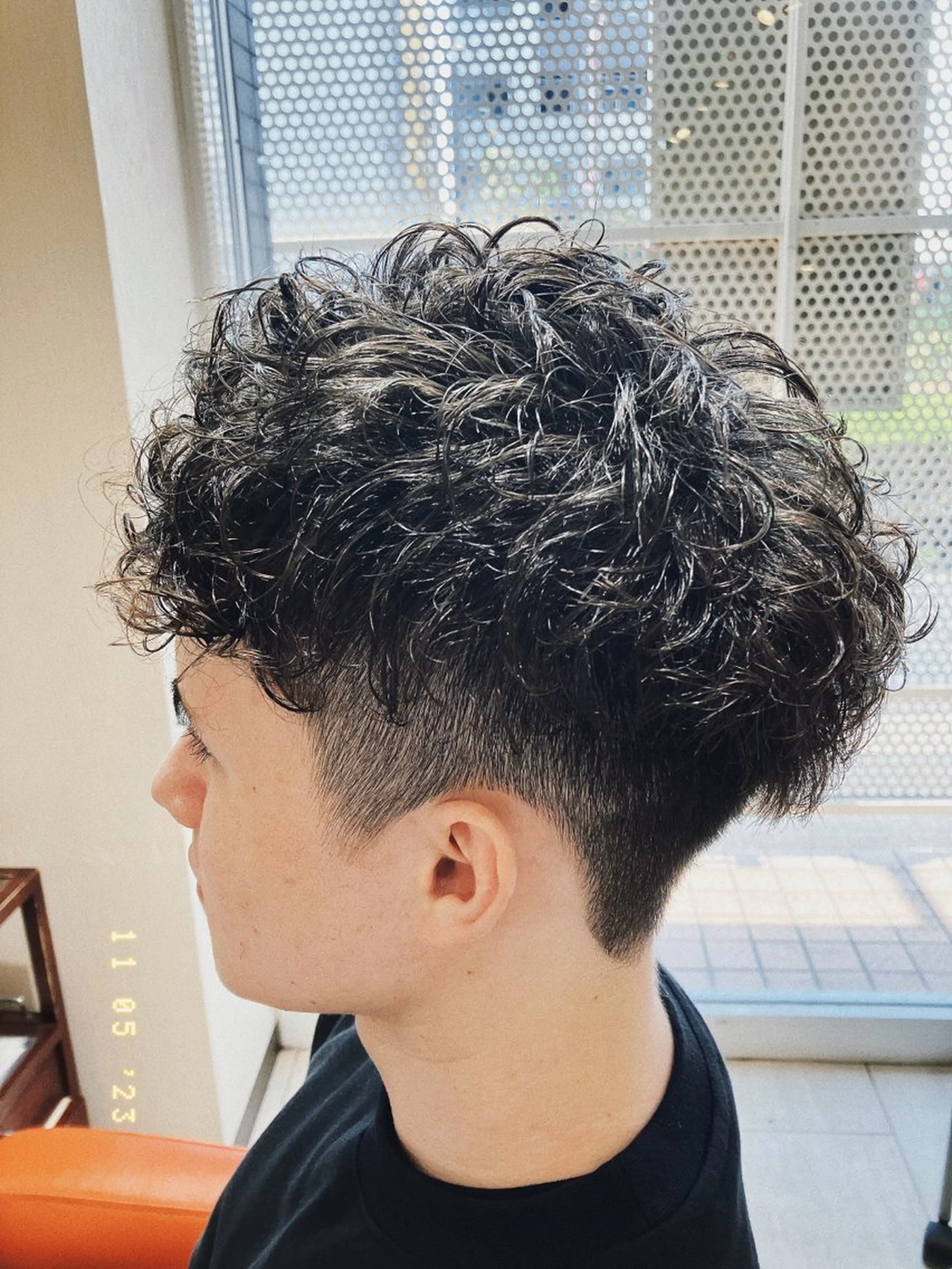 ショート パーマ メンズ 石田 啓祐のヘアスタイル