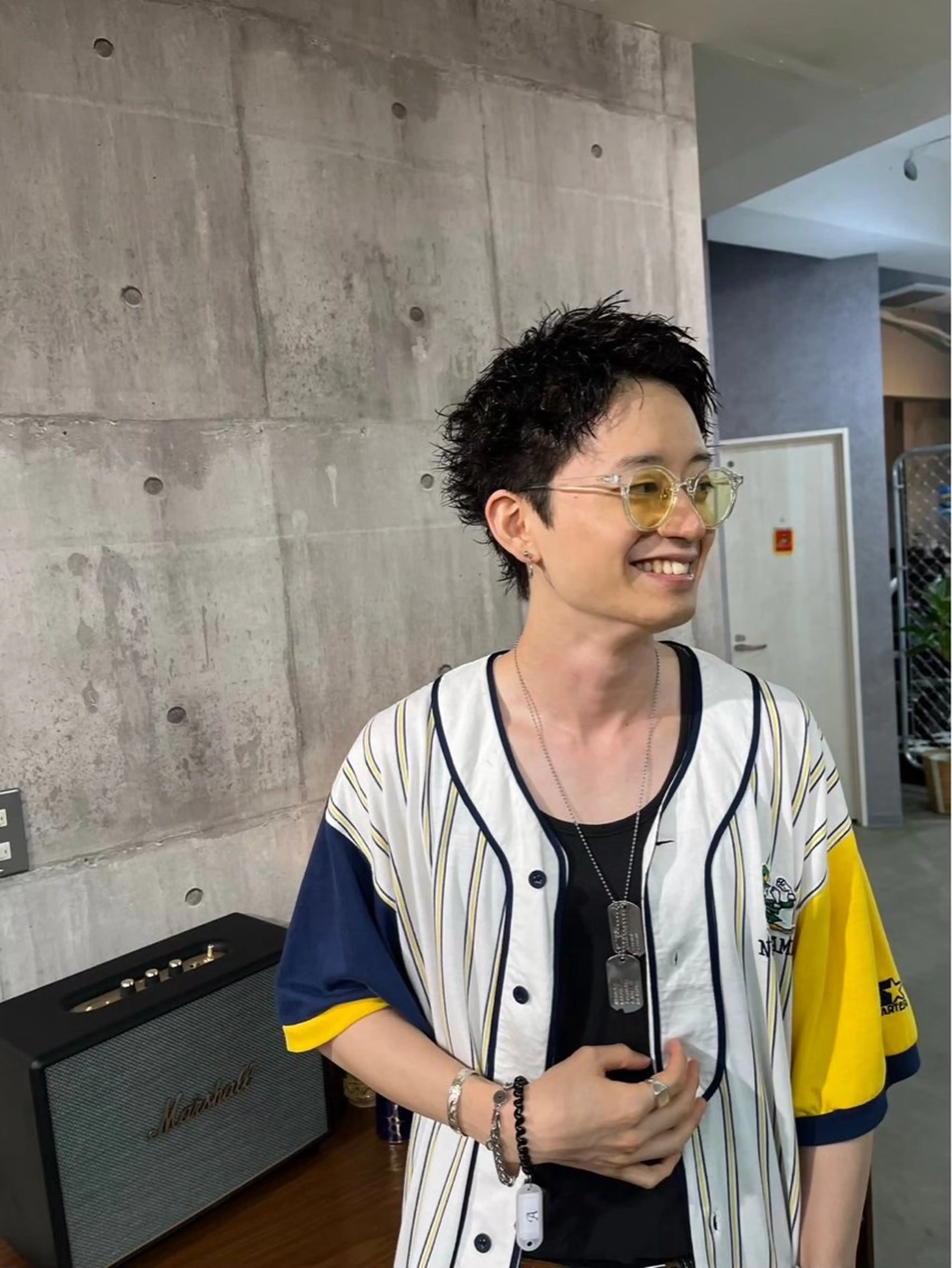 メンズ そら୨୧˖men's /デザインカラーのヘアスタイル