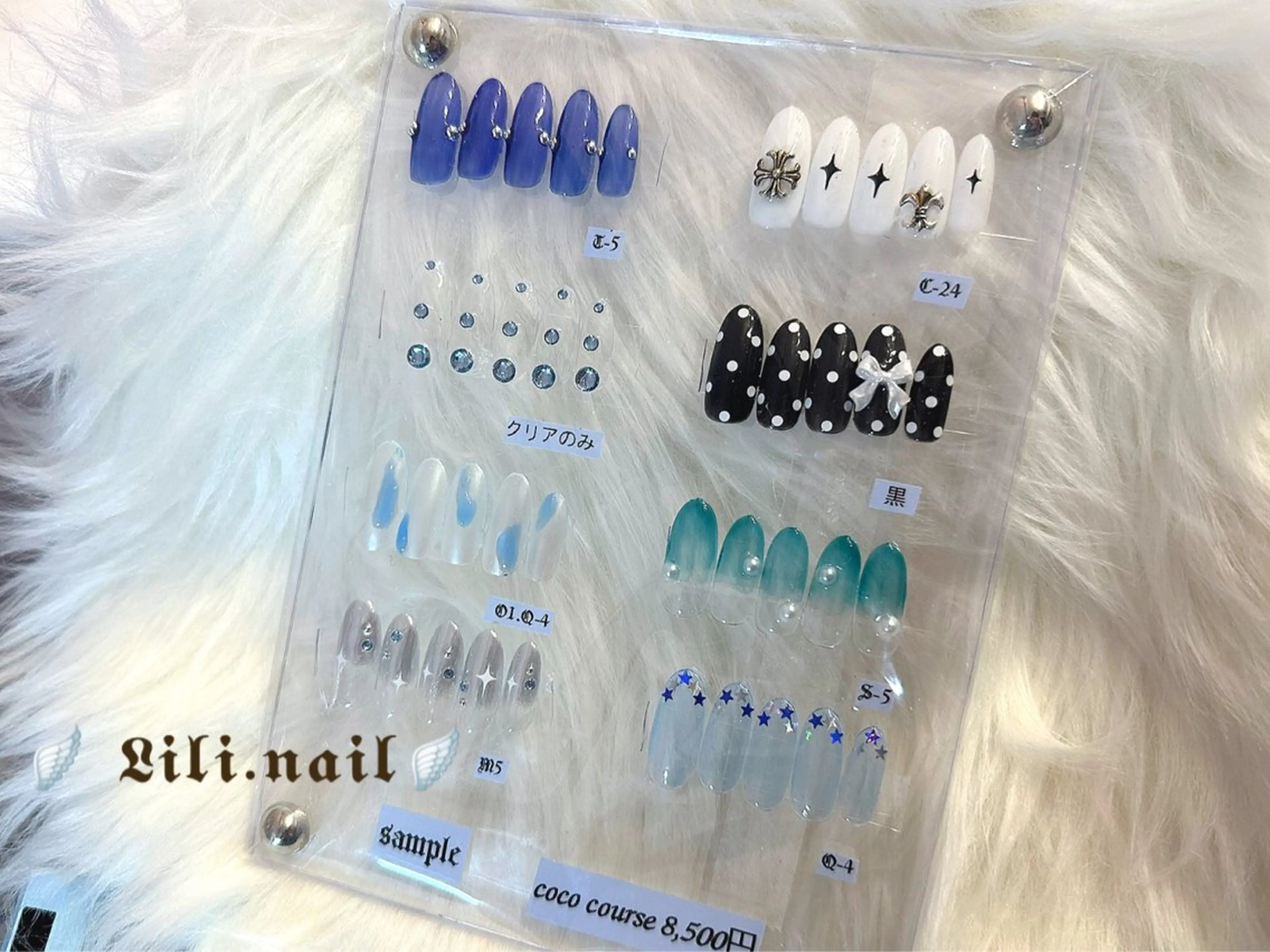 ネイル ハンドネイル lili.nail y2k/長さ出しのネイルデザイン