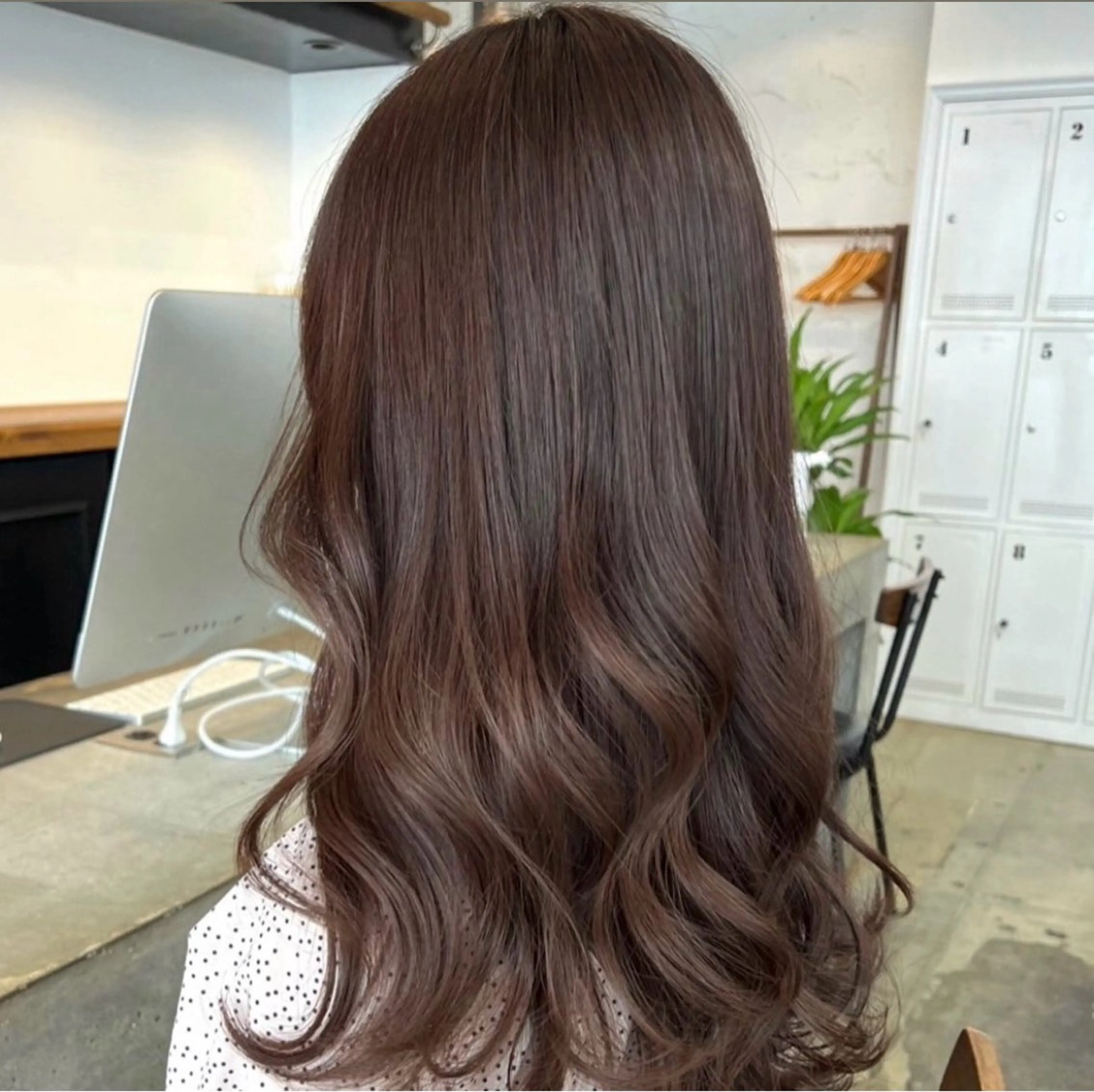 カラー ヘアカラー 🎀モテ暖色× 艶カラーちな🎀のマツエク・マツパデザイン