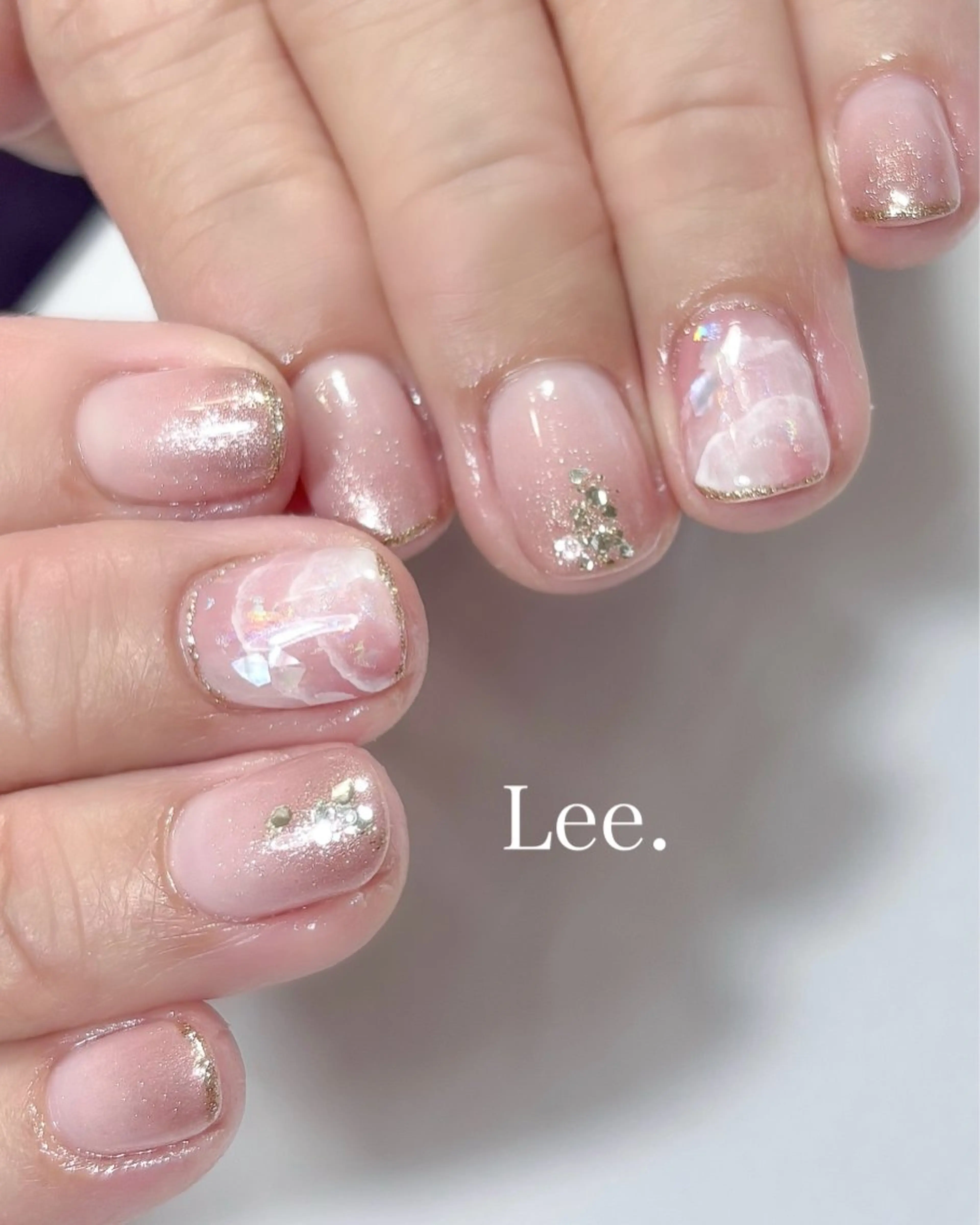 ネイル ハンドネイル Lee.nail ハルカのネイルデザイン