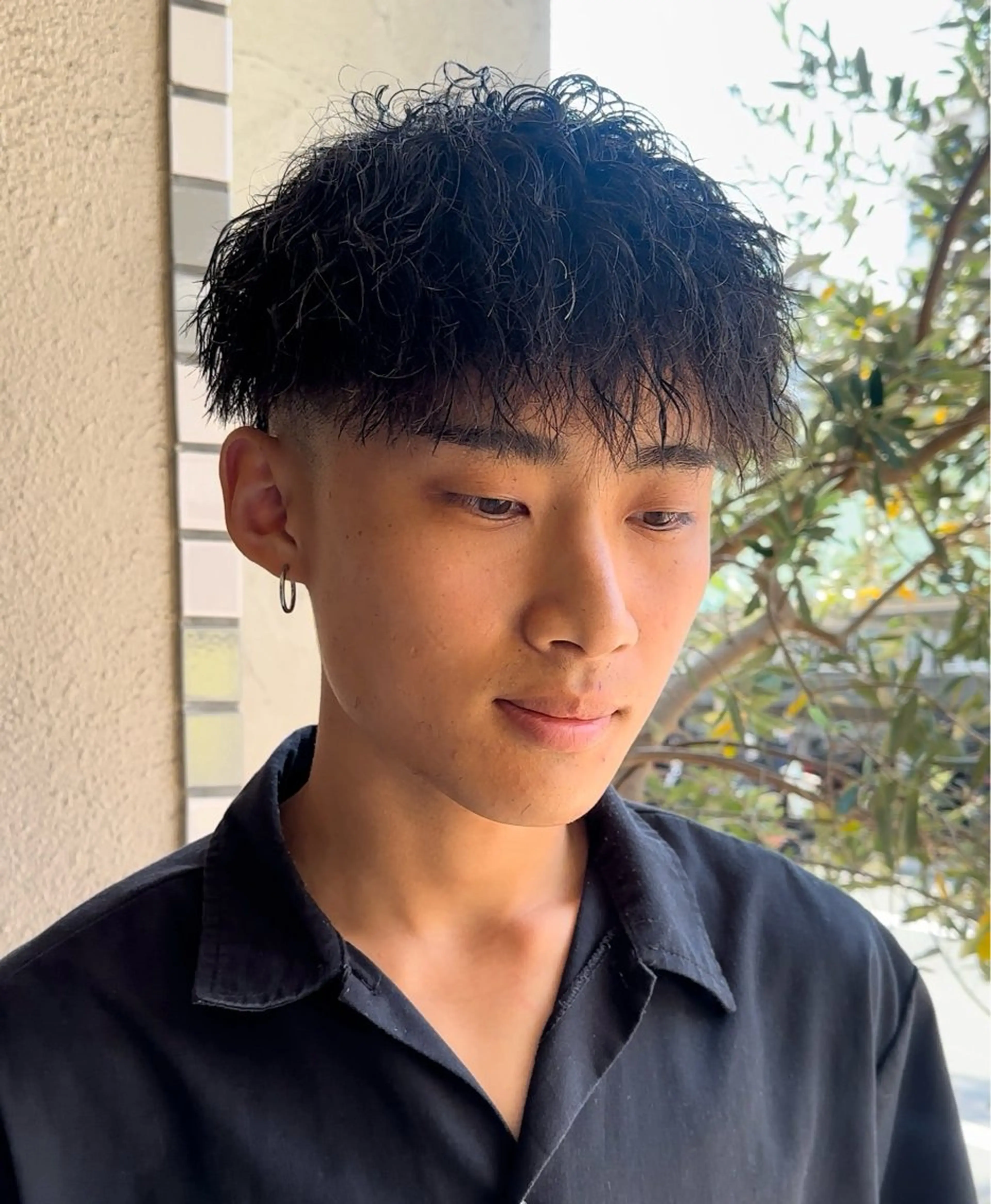 パーマ メンズ フェードカット メンズパーマ プードルパーマ スペインカール メンズツイストパーマ カット パーマ 年間2000名担当◎ パーマ職人/仲原佑樹のヘアスタイル