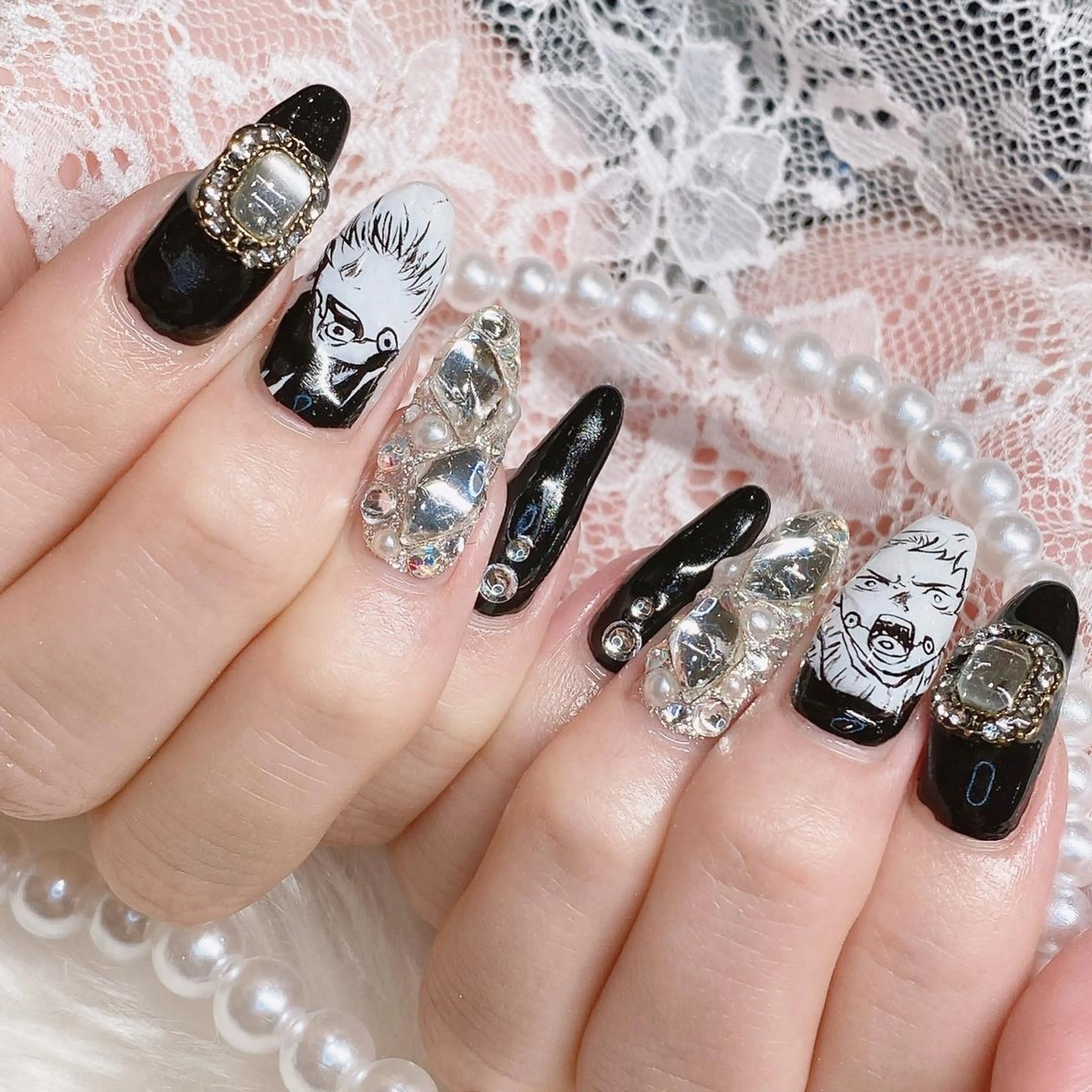 セミロング ネイル ハンドネイル icynail新宿店所属・🐱 marieのネイルデザイン