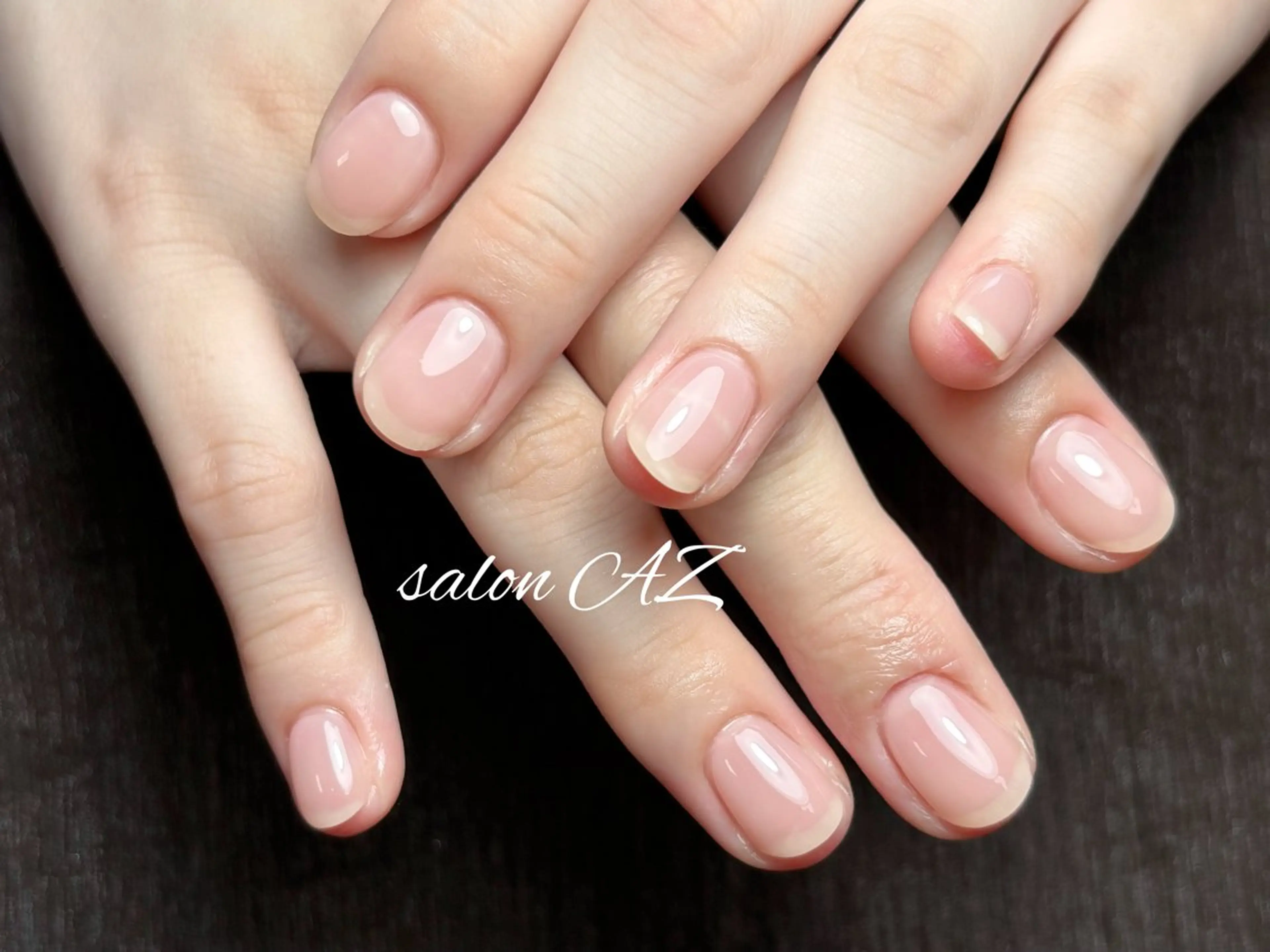 ネイル アートネイル 長さ出し フットネイル フレンチネイル ジェルネイル ハンドネイル salon AZのネイルデザイン