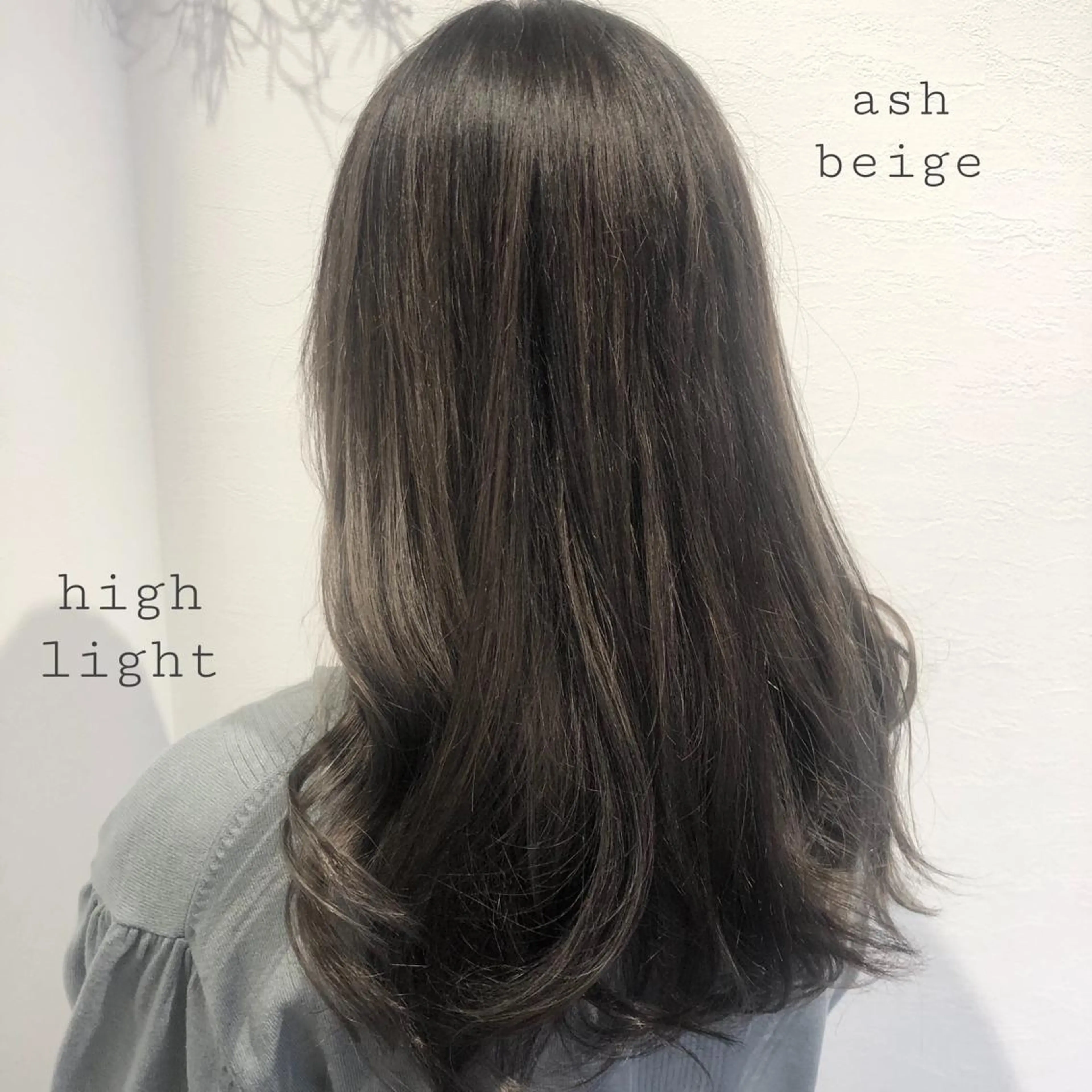 セミロング カラー ブリーチ ハイライトカラー ハイライト ヘアカラー トリートメント 似合わせカラー✨人気 荻窪🌈川端風子のヘアスタイル