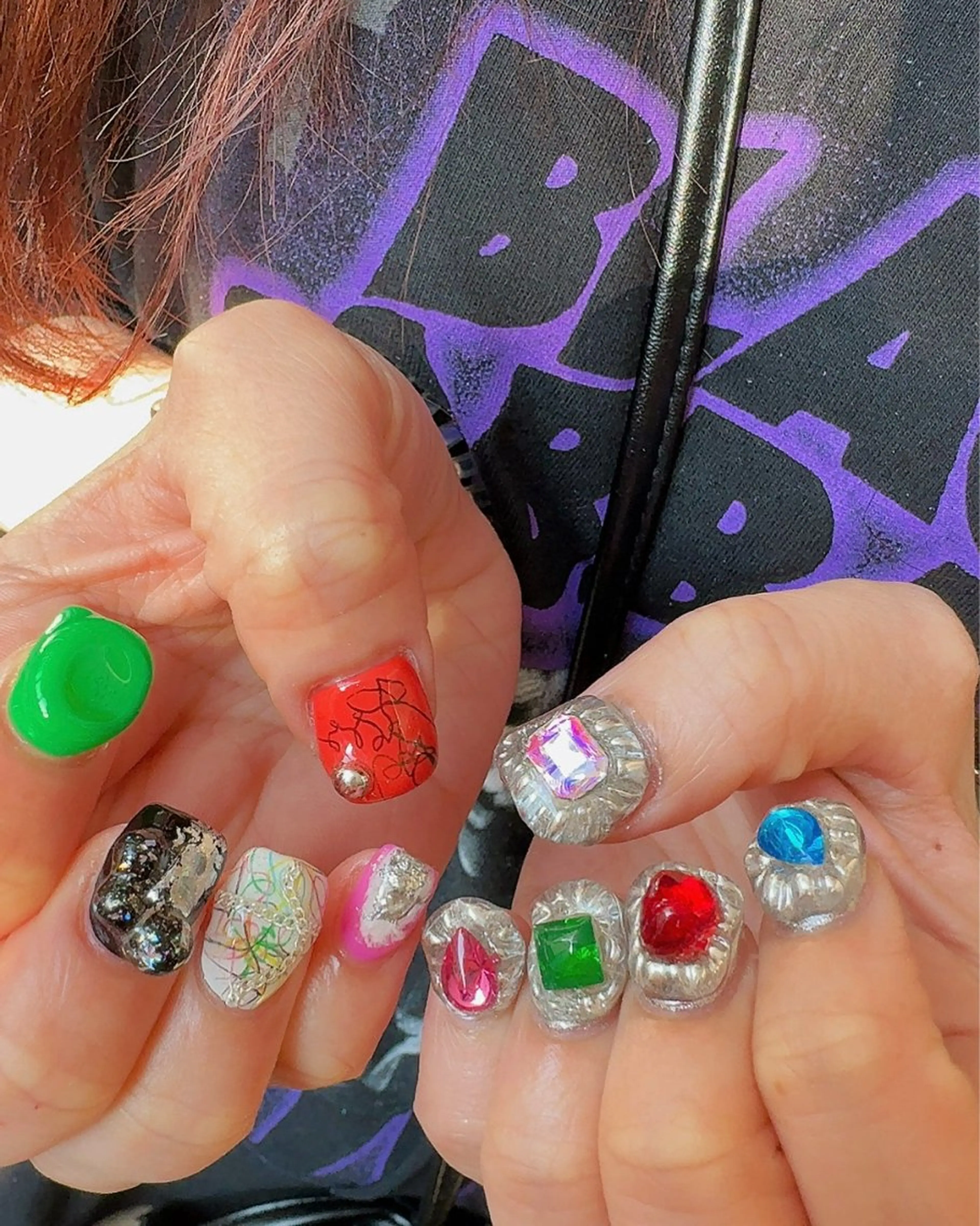 ネイル ハンドネイル Nail Atelier IamI所属・アイアムアイ 大村磨衣のネイルデザイン