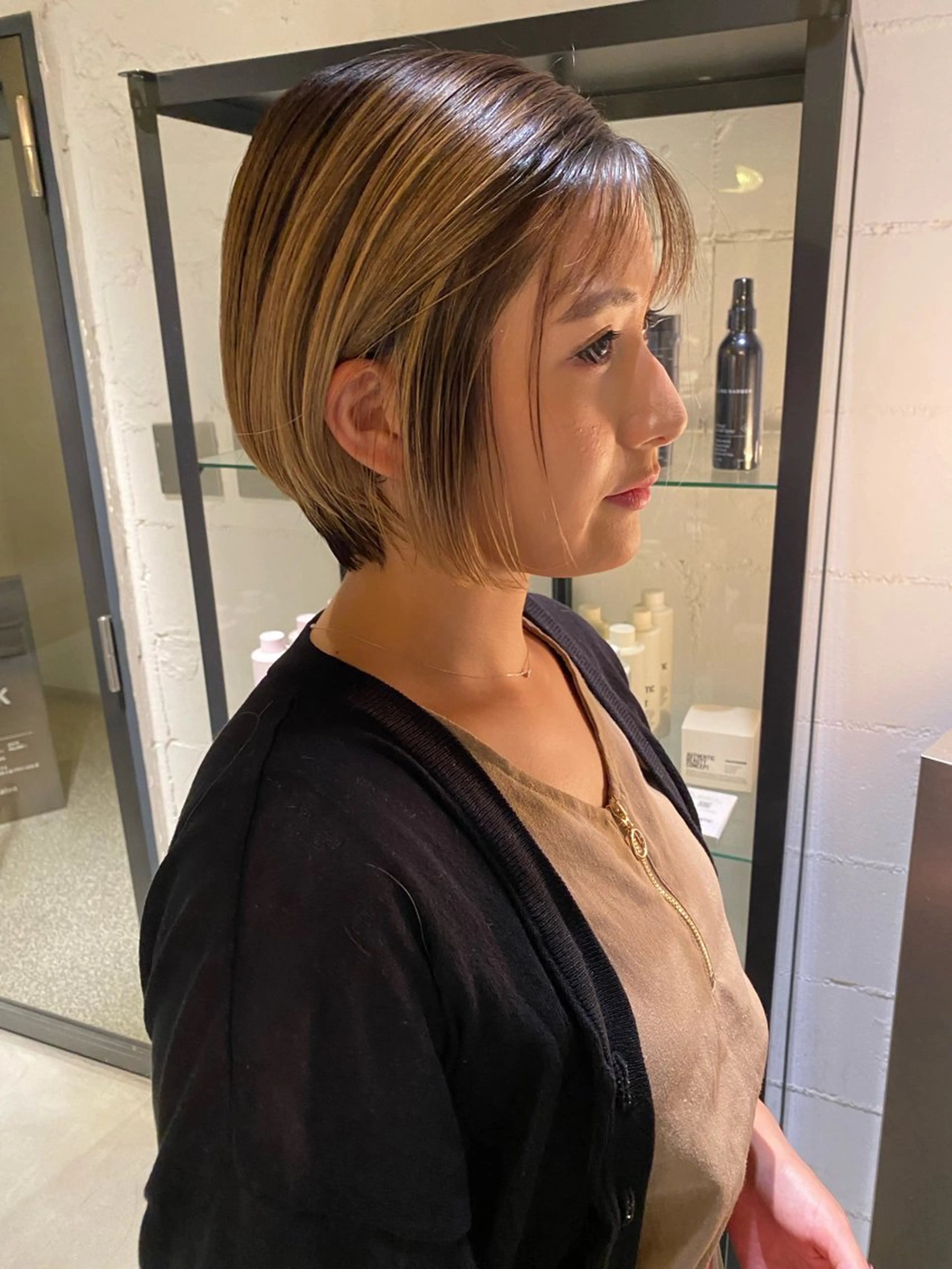 ショート ショートヘア 聖 来のヘアスタイル