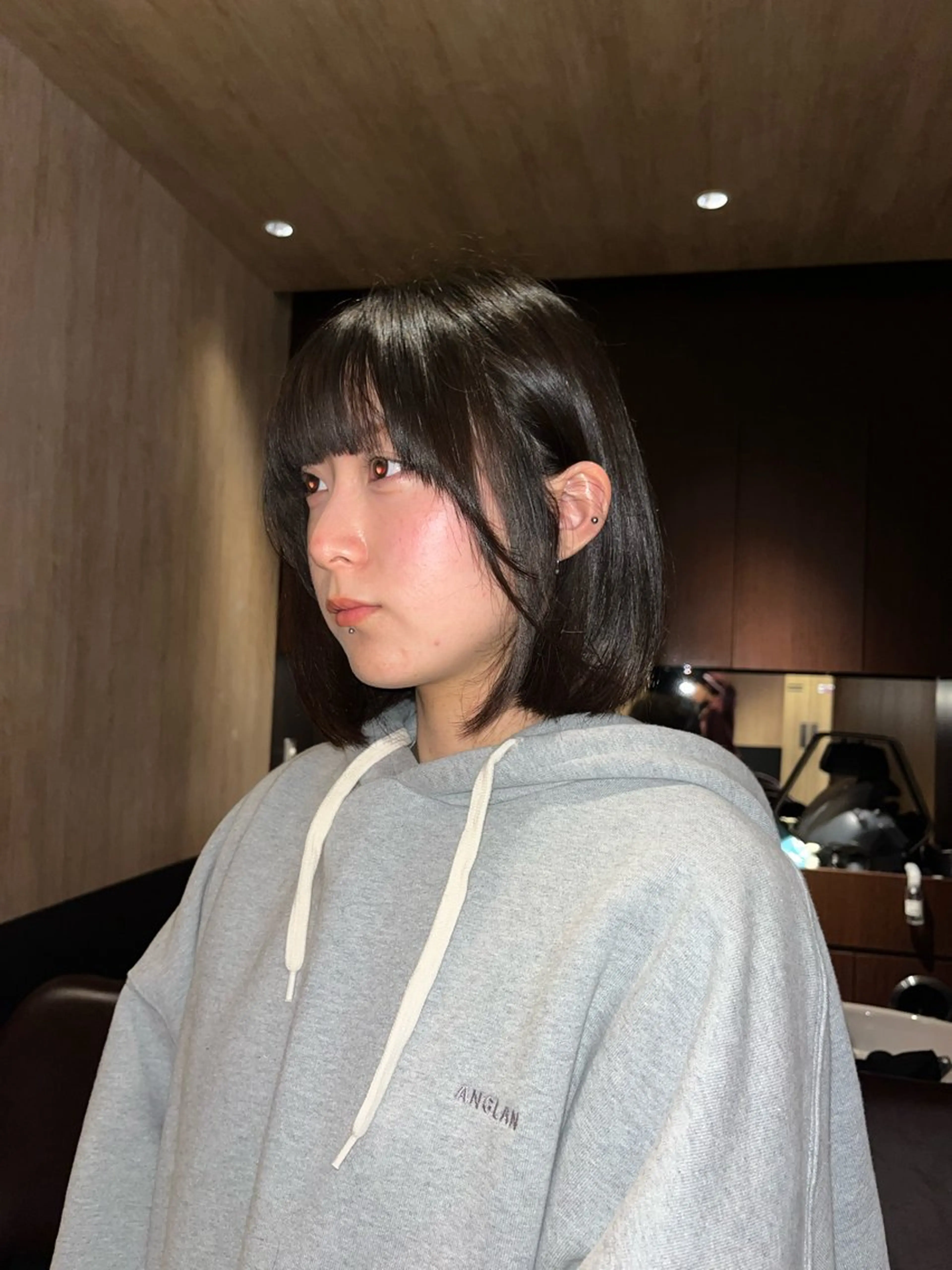 ミディアム カラー 産休中です 艶カラー♡オカのヘアスタイル