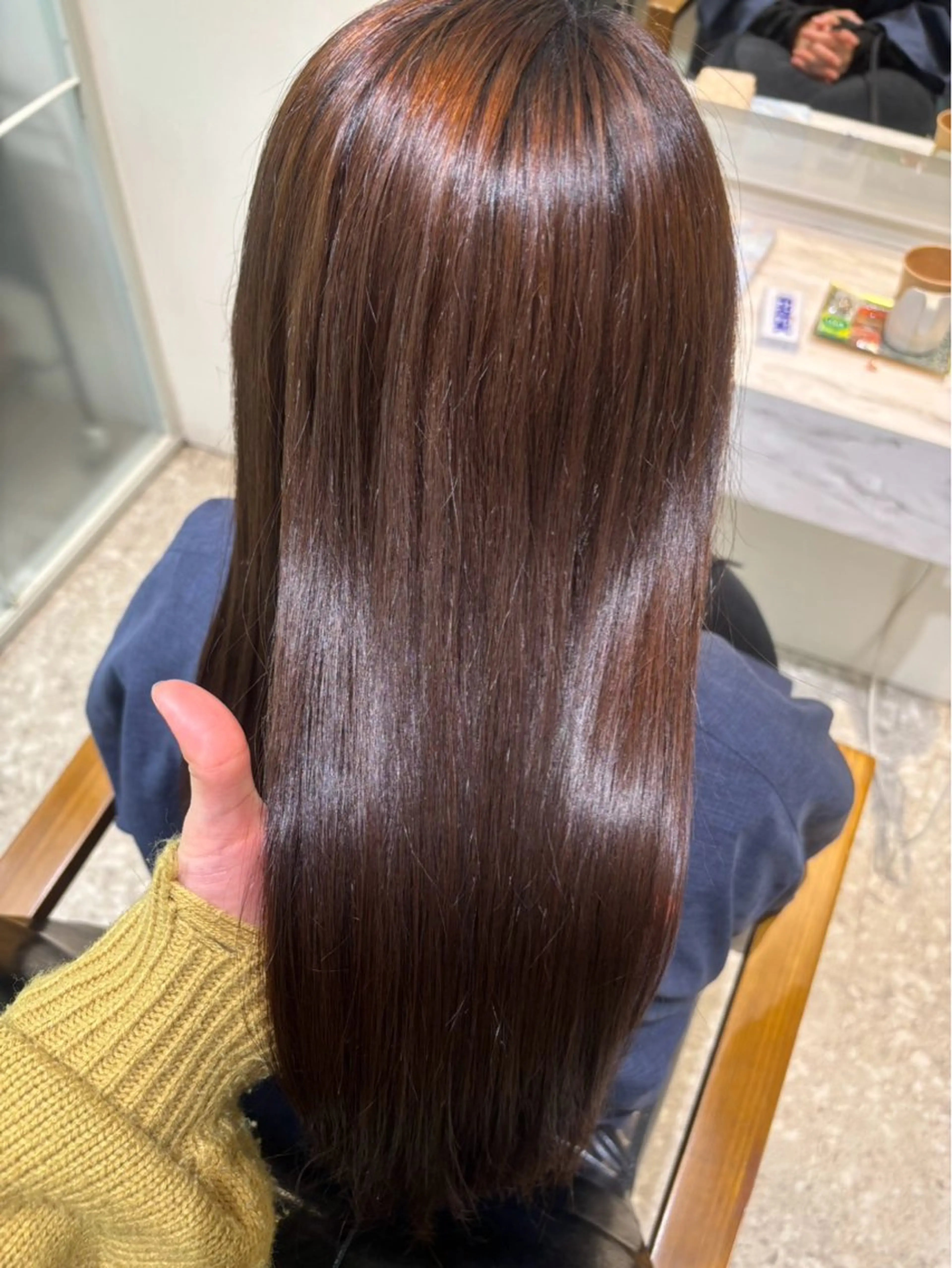ロング 伊藤 花音のヘアスタイル