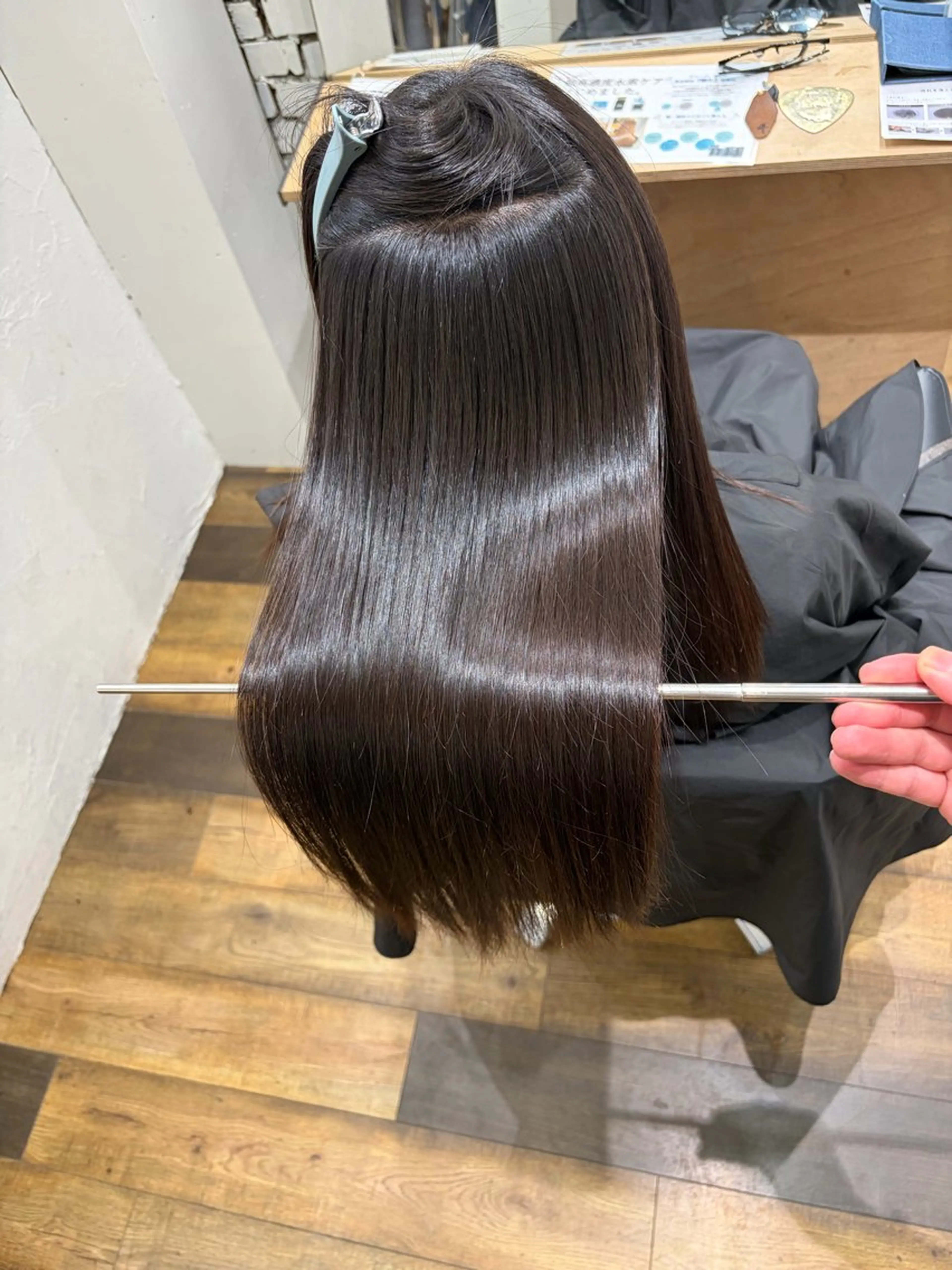 ロング 縮毛矯正 【GENIC by Nogio】 Rinのヘアスタイル