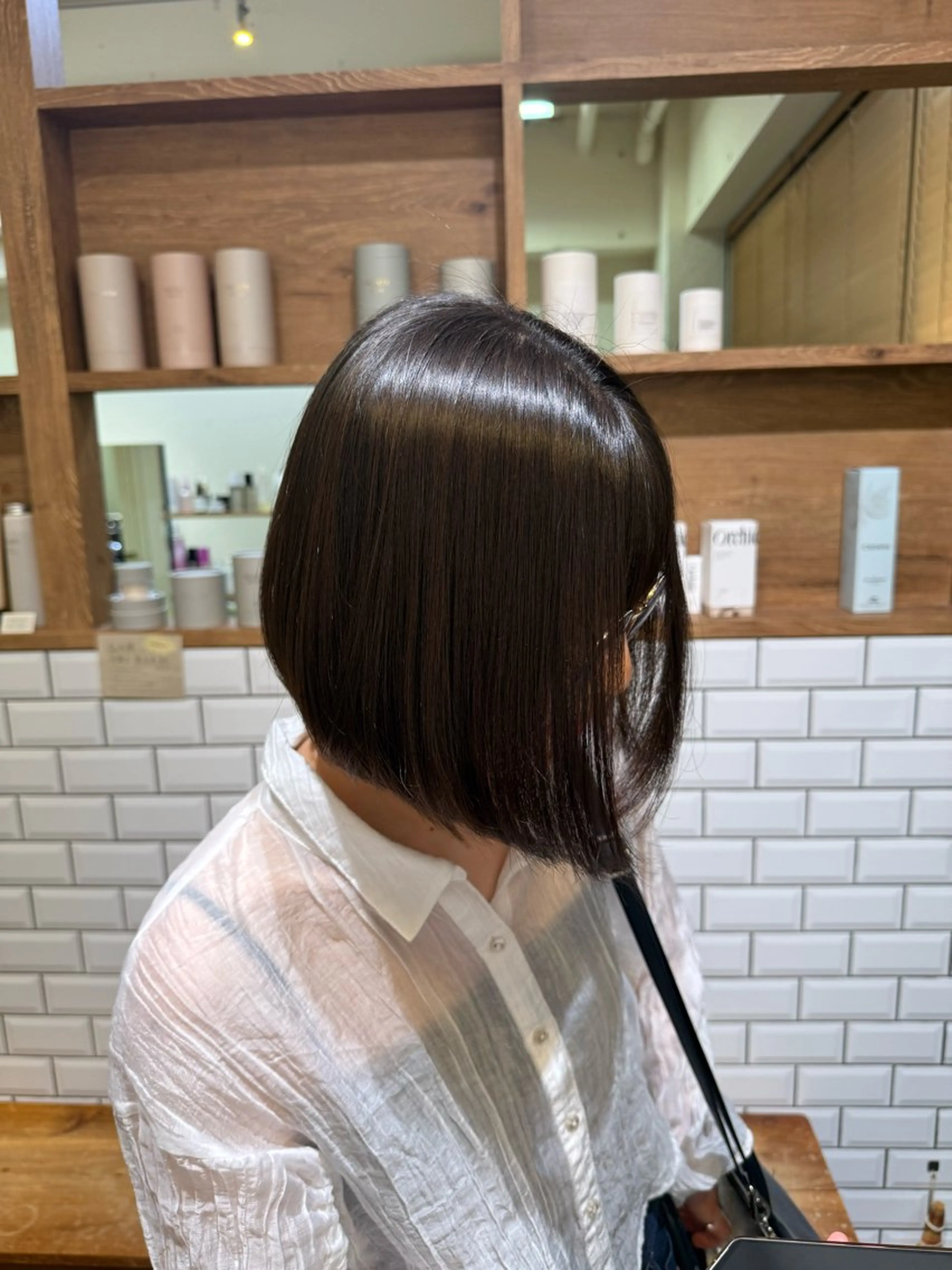 ミディアム ボブ カット 🍒おおさわ せいら🍒のヘアスタイル