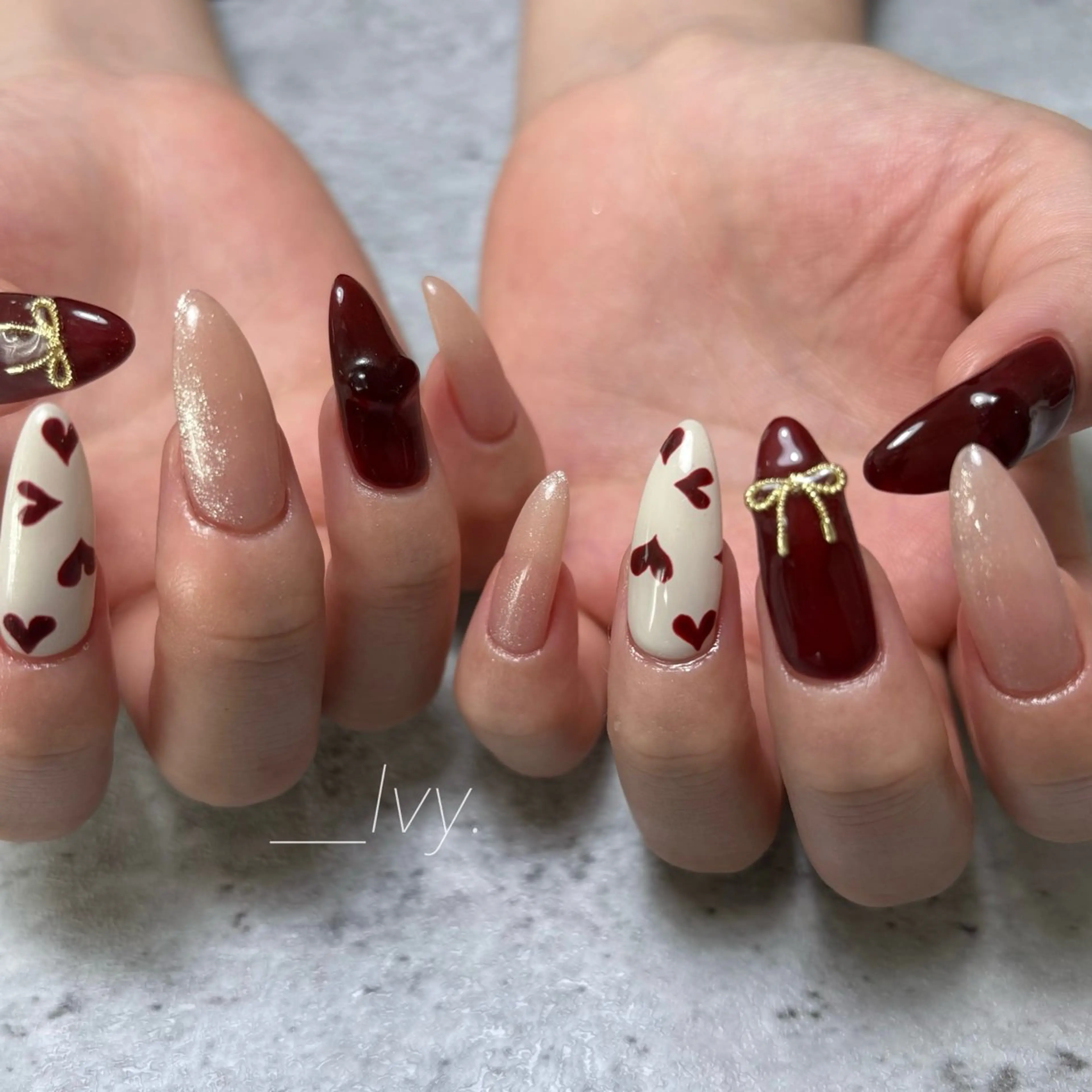 ネイル ハンドネイル nail salon Ivy【放出】のネイルデザイン