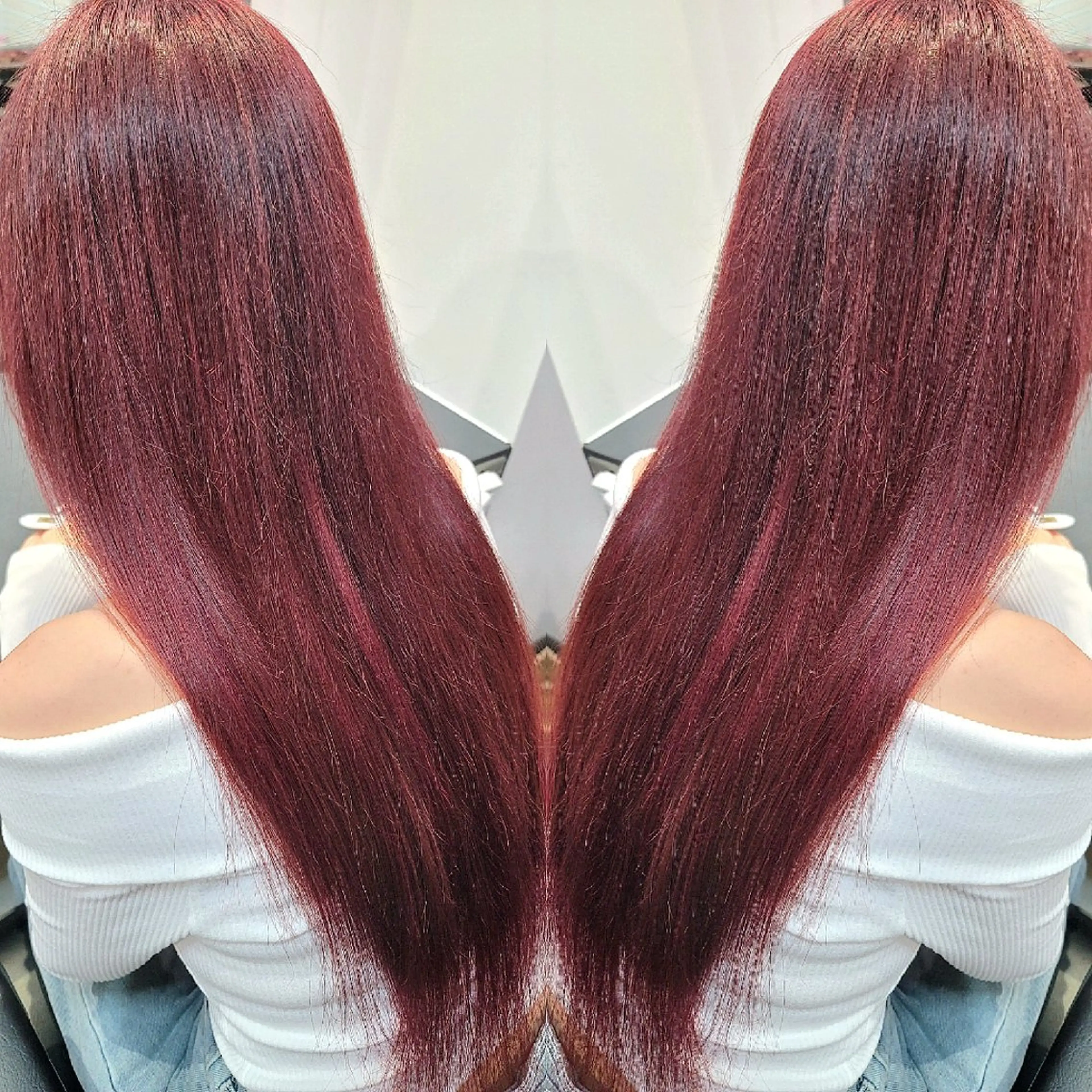 ロング カラー ✨弱酸性縮毛矯正✨ ✨髪質改善✨hiroのヘアスタイル