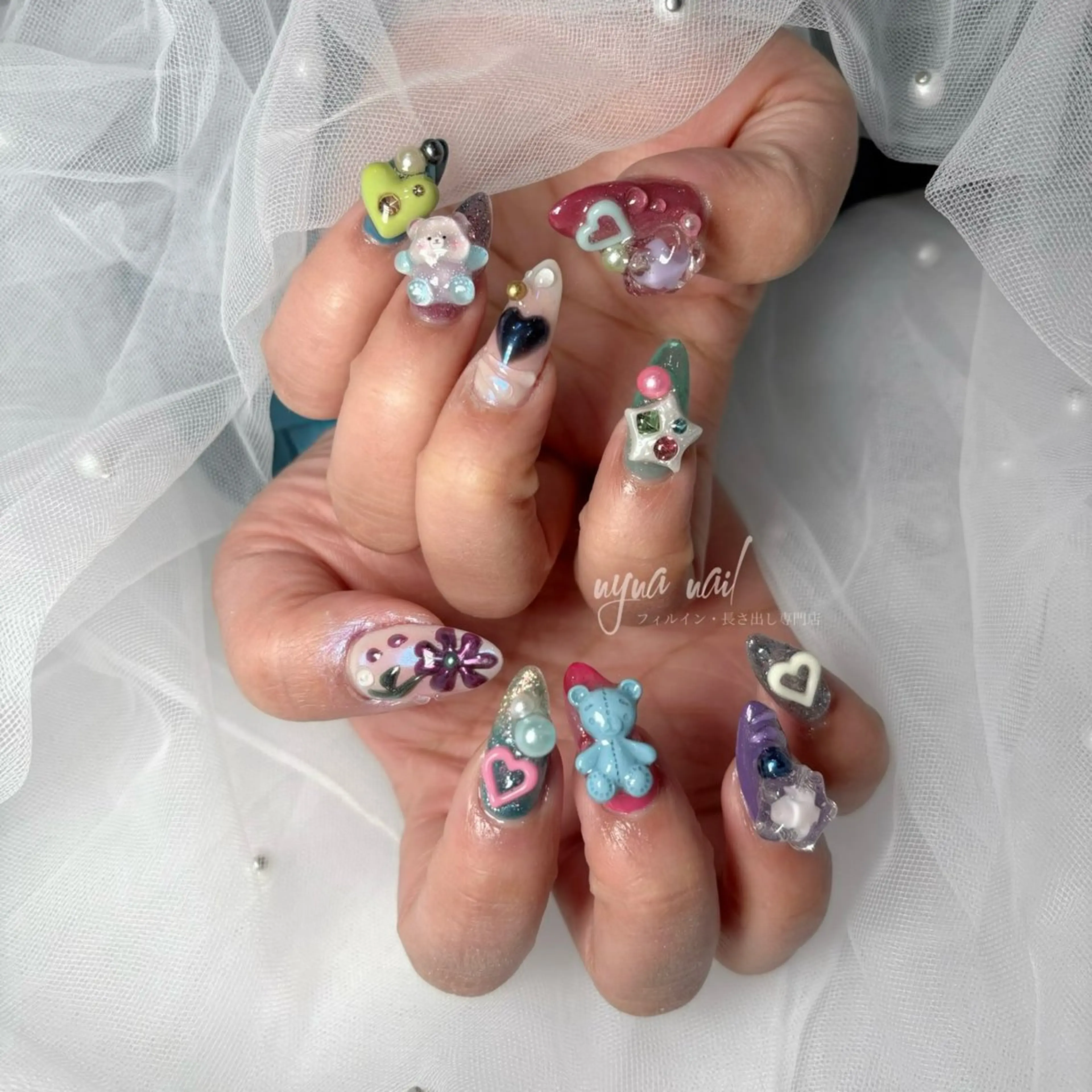 ネイル Y U K Iのネイルデザイン