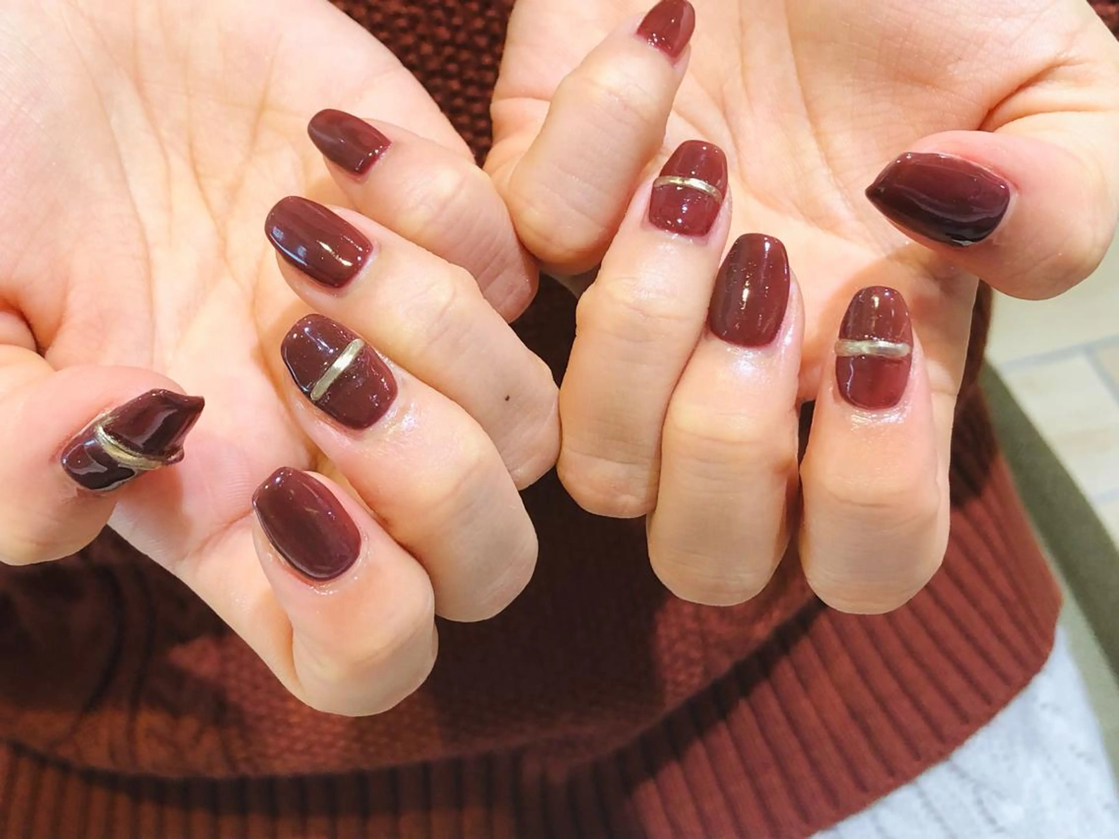 ネイル 舞田 苑香のネイルデザイン