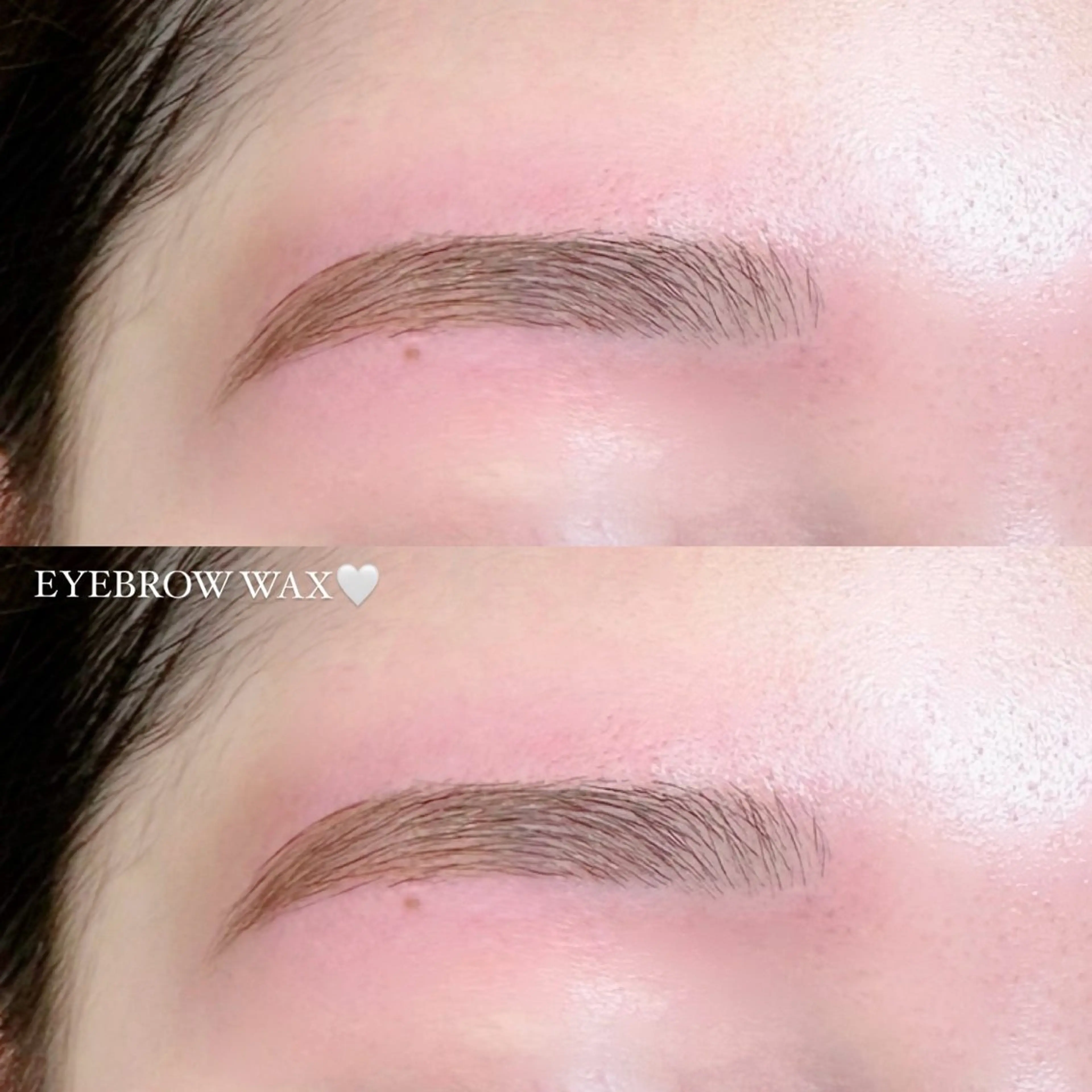 アイブロウ ワックス脱毛 眉カット 渡邉 唯のマツエク・マツパデザイン