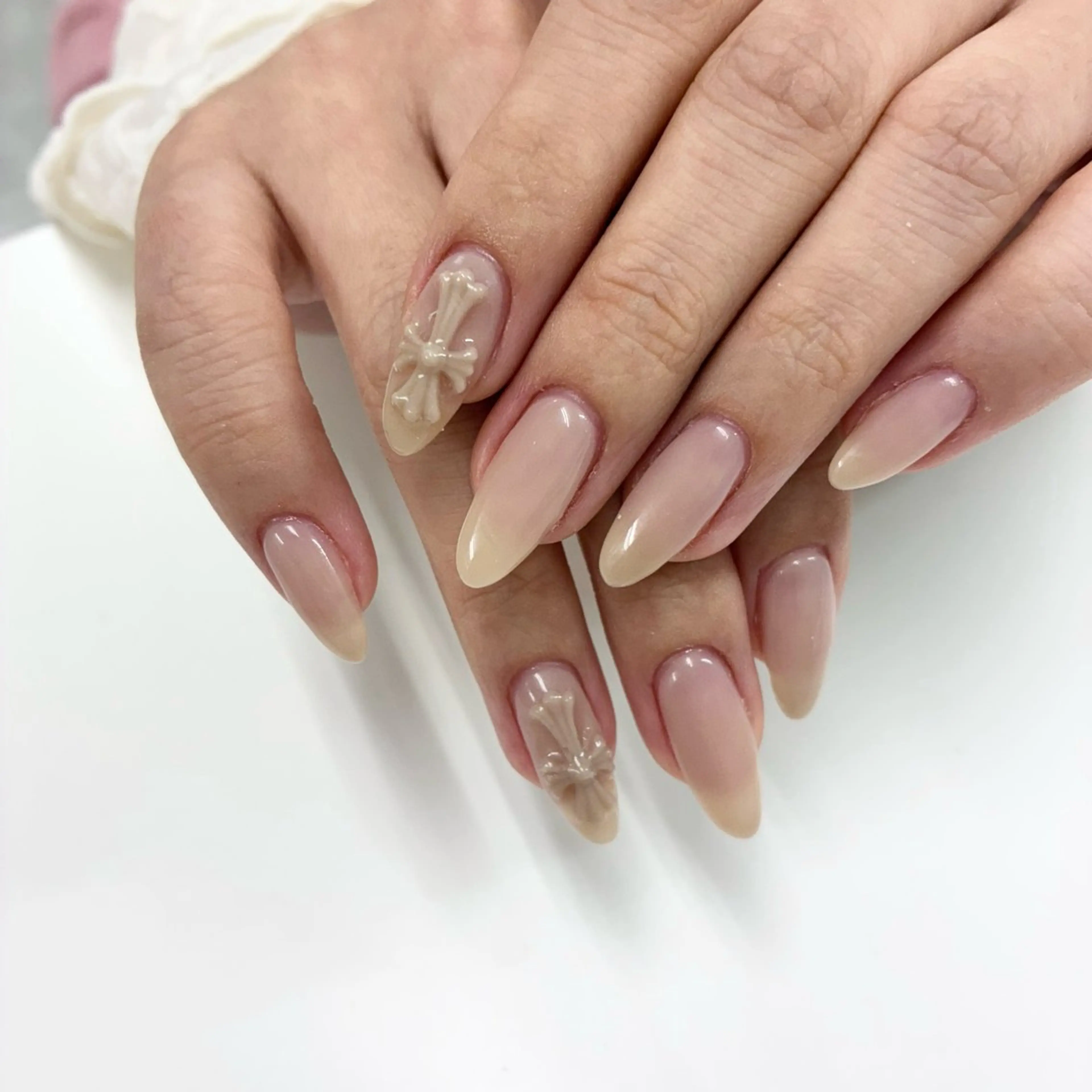 期間限定🌟ワンカラー+クロムパーツ🎀初回ソフトジェルオフ無料の写真