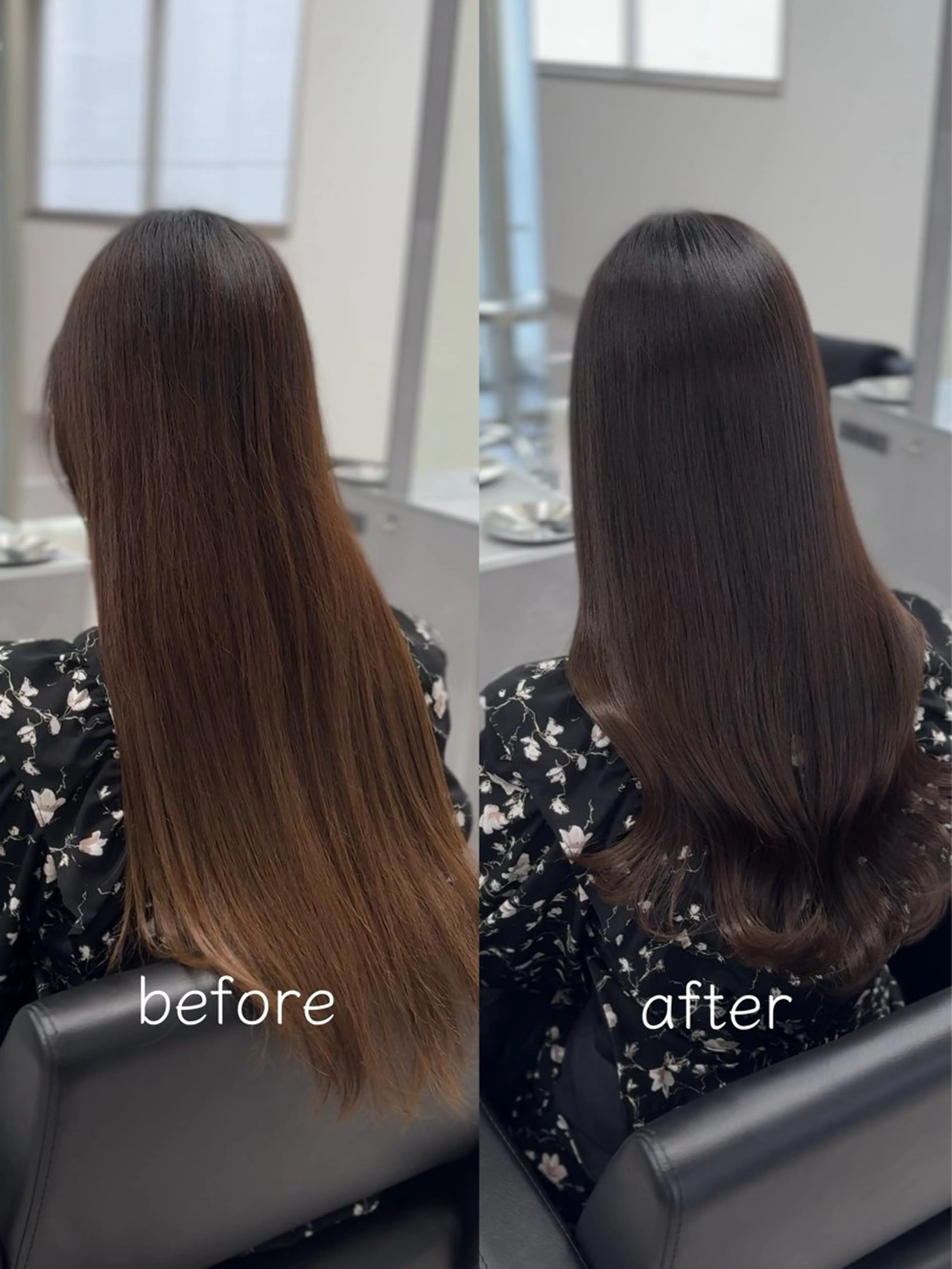 ロング 縮毛矯正 縮毛矯正 トリートメント 神戸で縮毛矯正/髪質 改善/お任せくださいのヘアスタイル