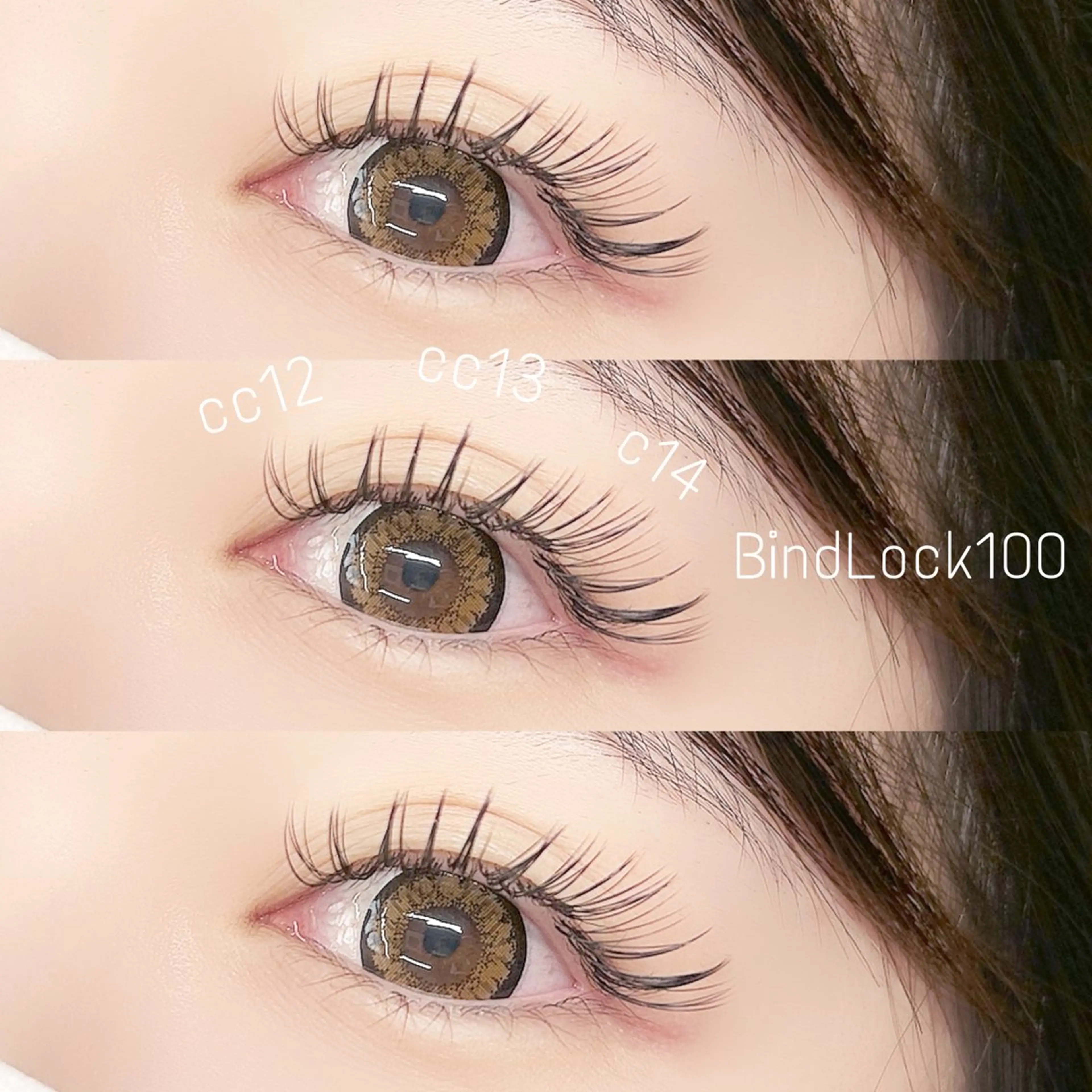 マツエク・マツパ 束感まつ毛 マツエク ꒰ LILY ꒱ Ririna💙のマツエク・マツパデザイン