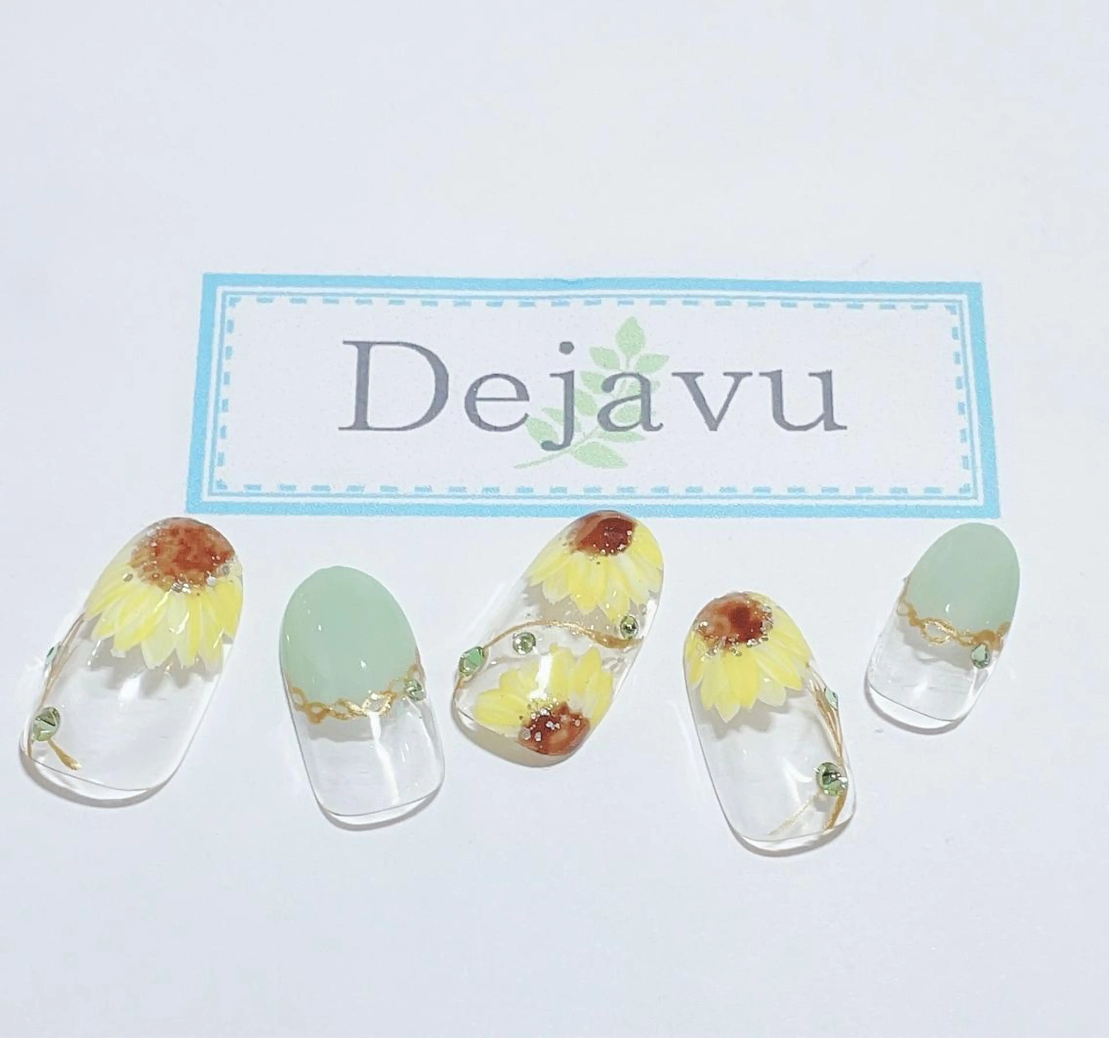 ネイル アートネイル 夏ネイル Nail salon Dejavu 🌿のネイルデザイン