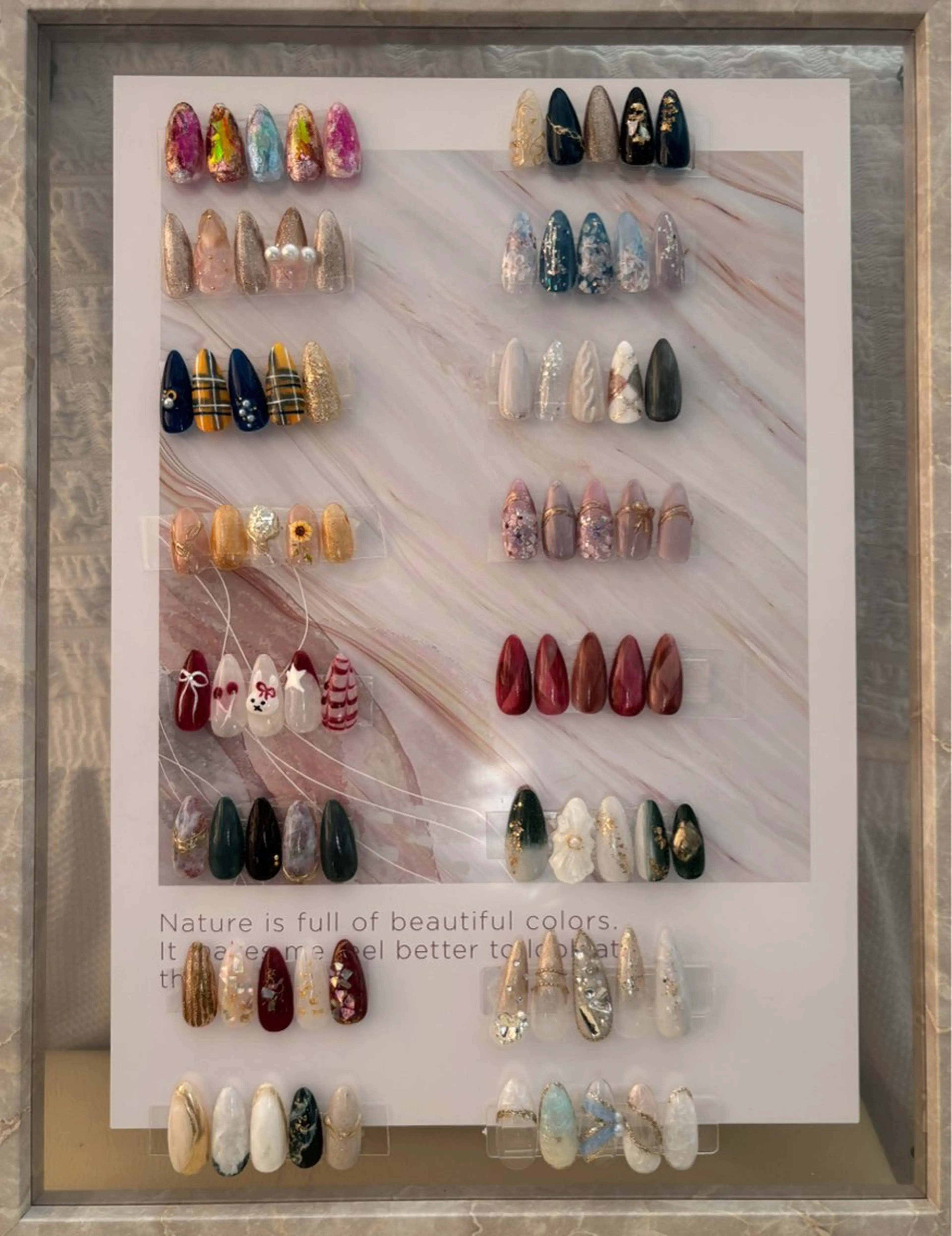 ミディアム ハンドネイル kido chieのネイルデザイン