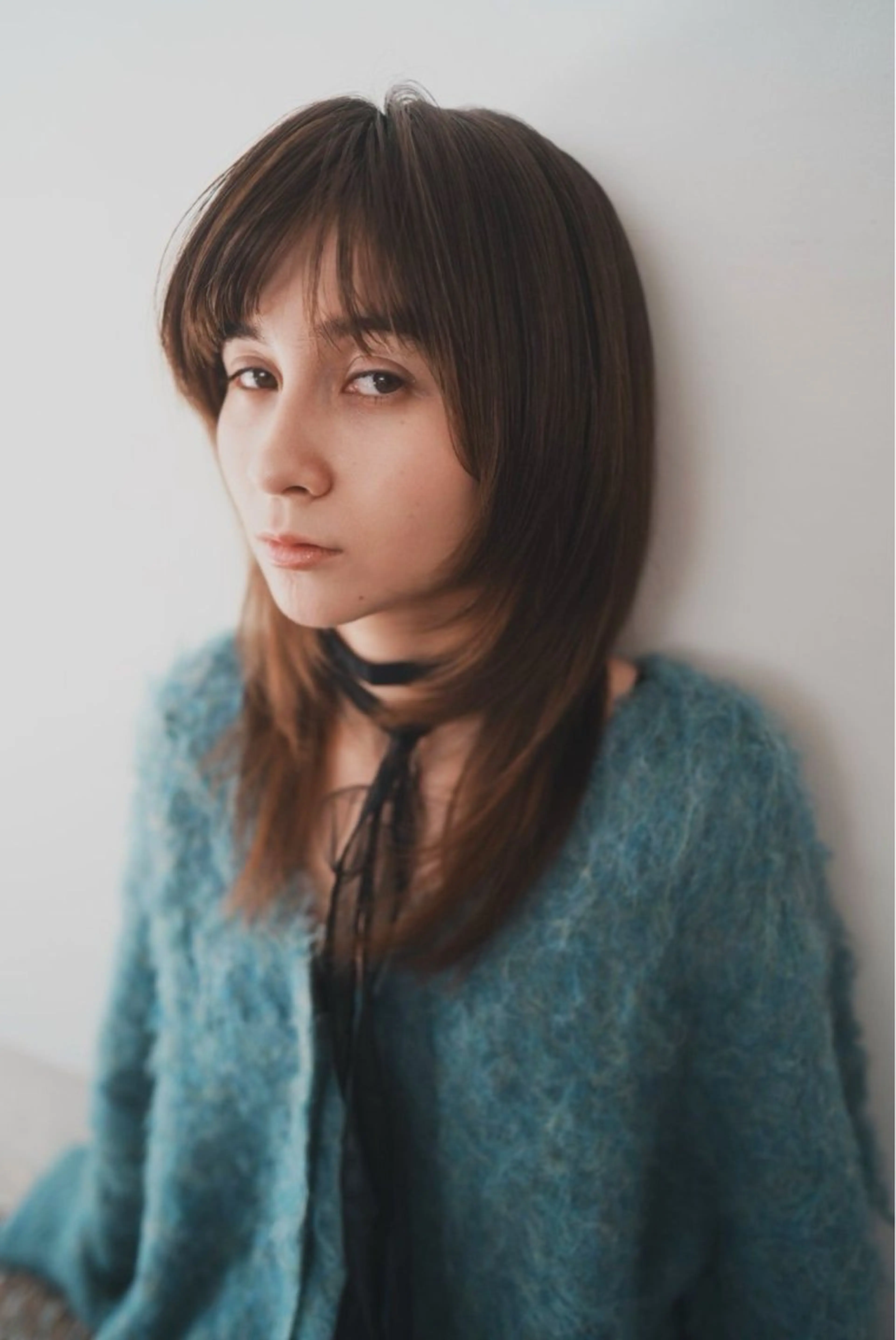 セミロング カット ヘアカラー トリートメント レイヤー/ウルフ🤎 mayo.のヘアスタイル