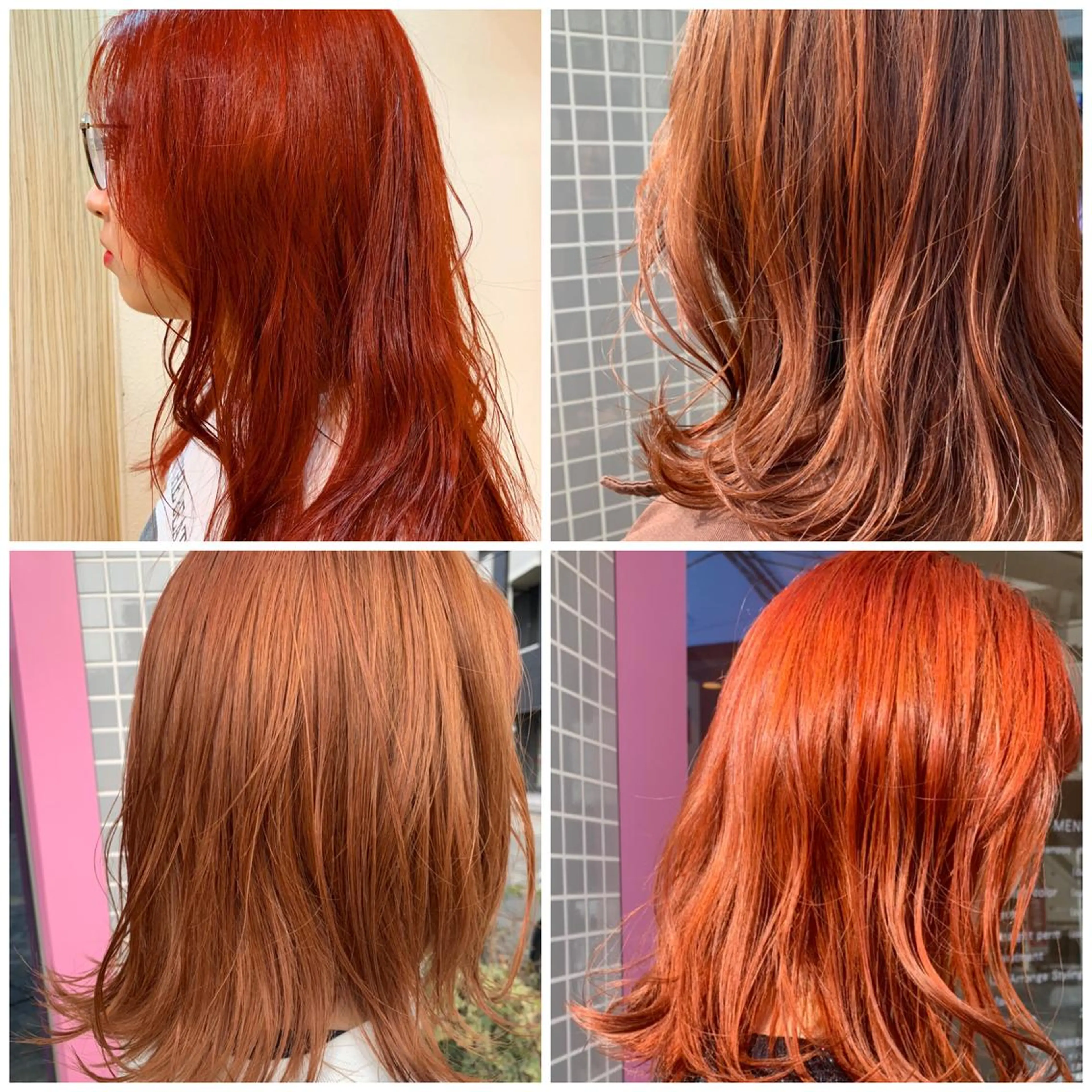 🍊オレンジ🍊系カラーにしたい方＋ケアトリートメントの写真