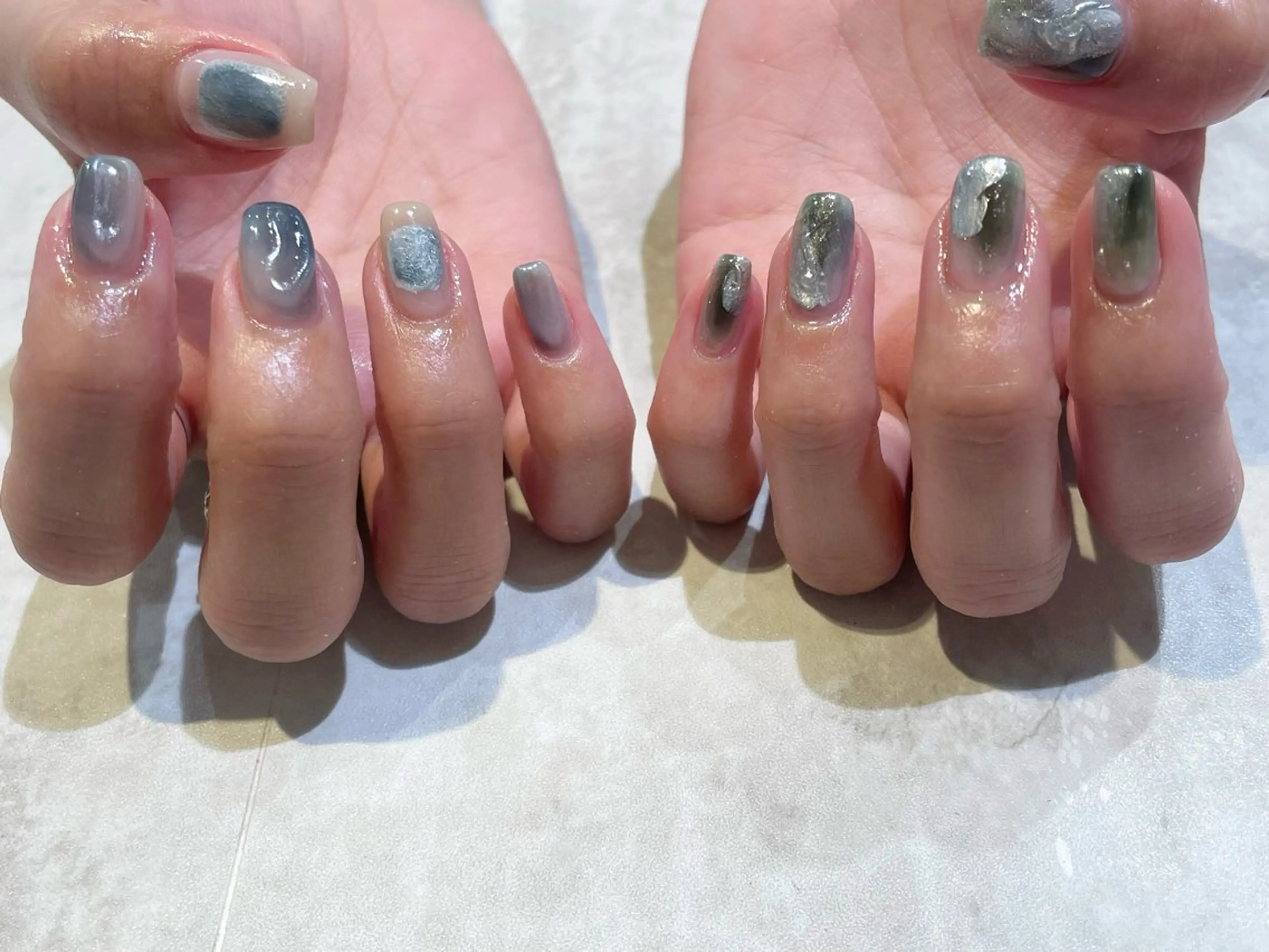 ネイル 舞田 苑香のネイルデザイン