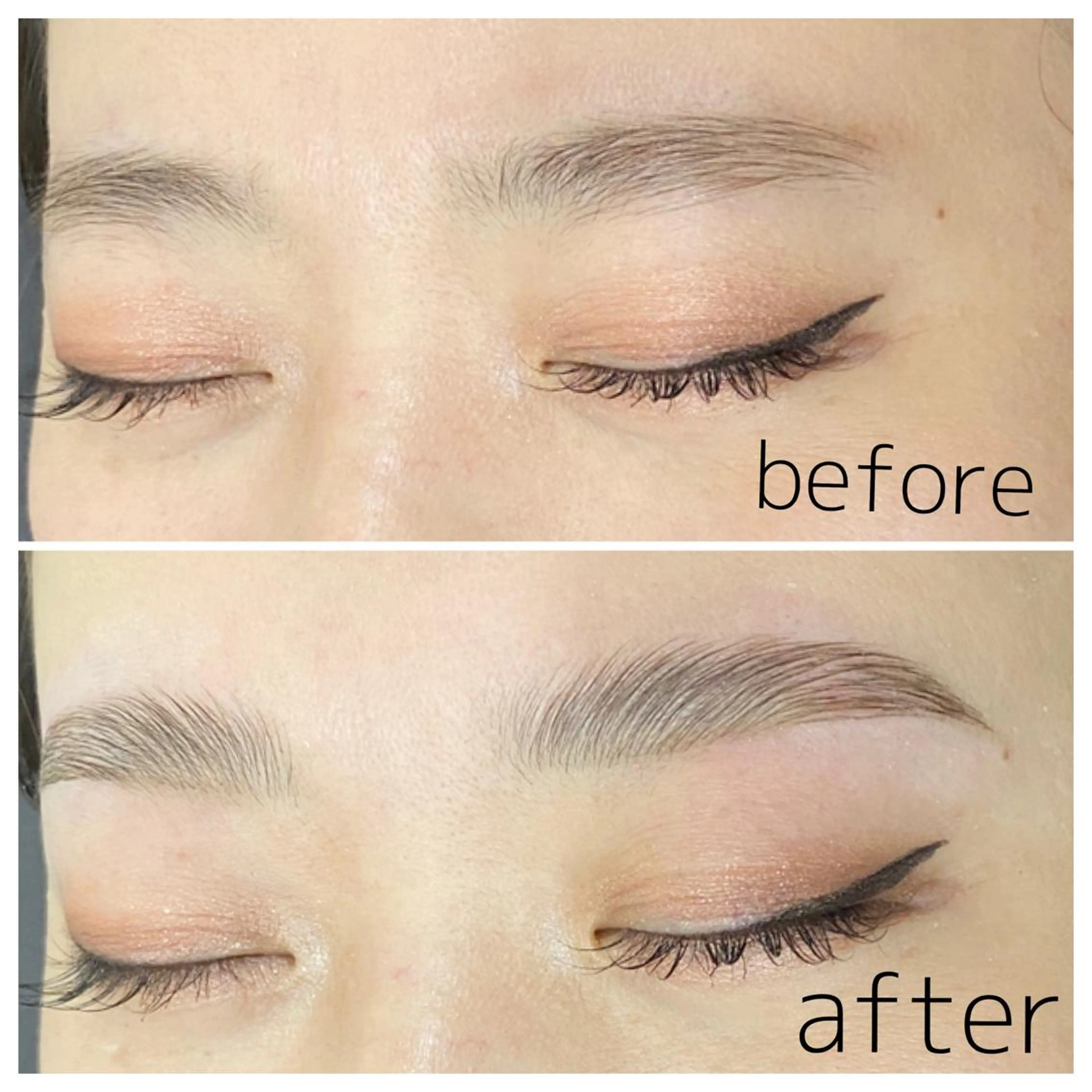 学生さん限定　ハリウッドブロウリフトの写真