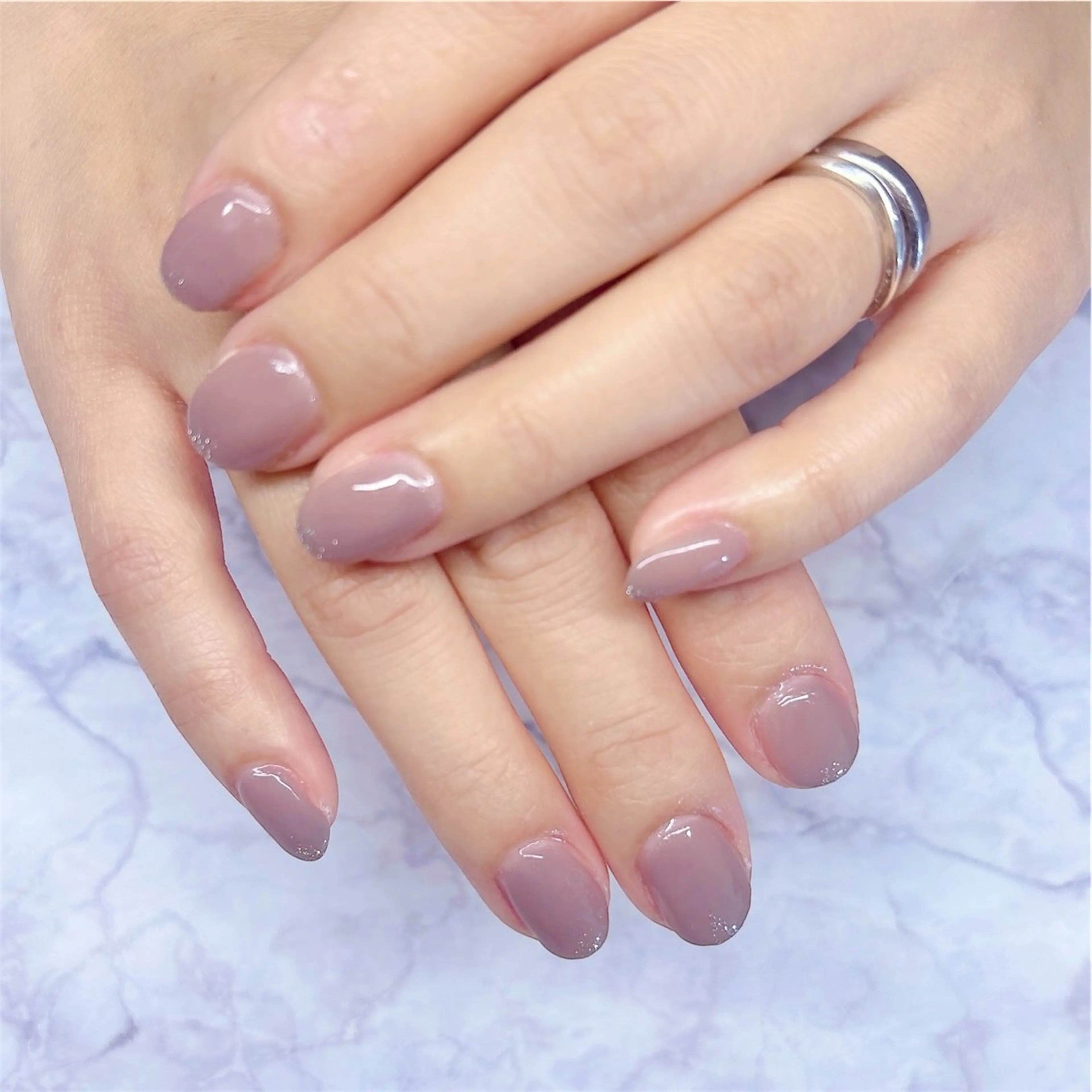 ネイル ワンカラーネイル MYu Beauty Salon  MAIのネイルデザイン