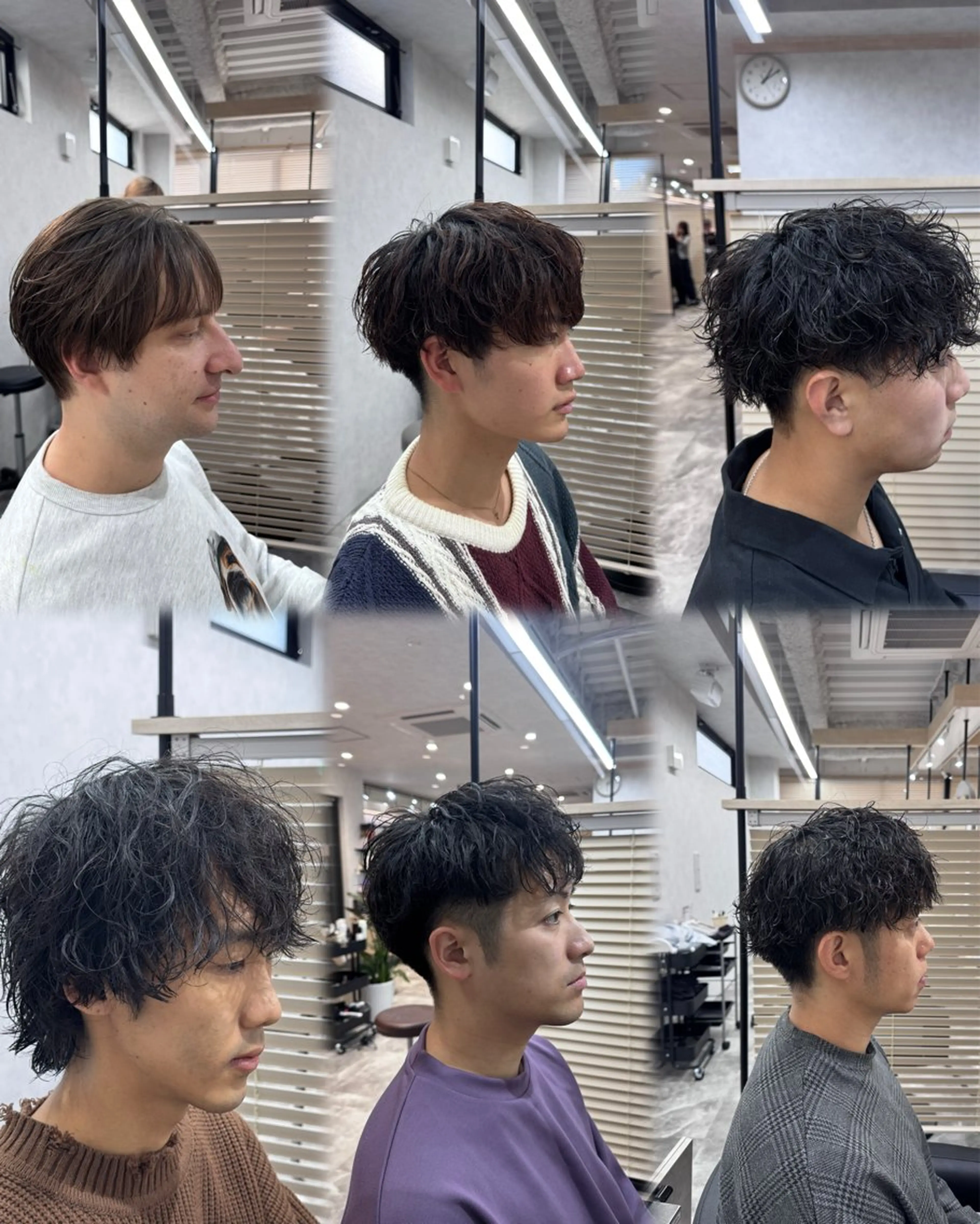 メンズカットの写真