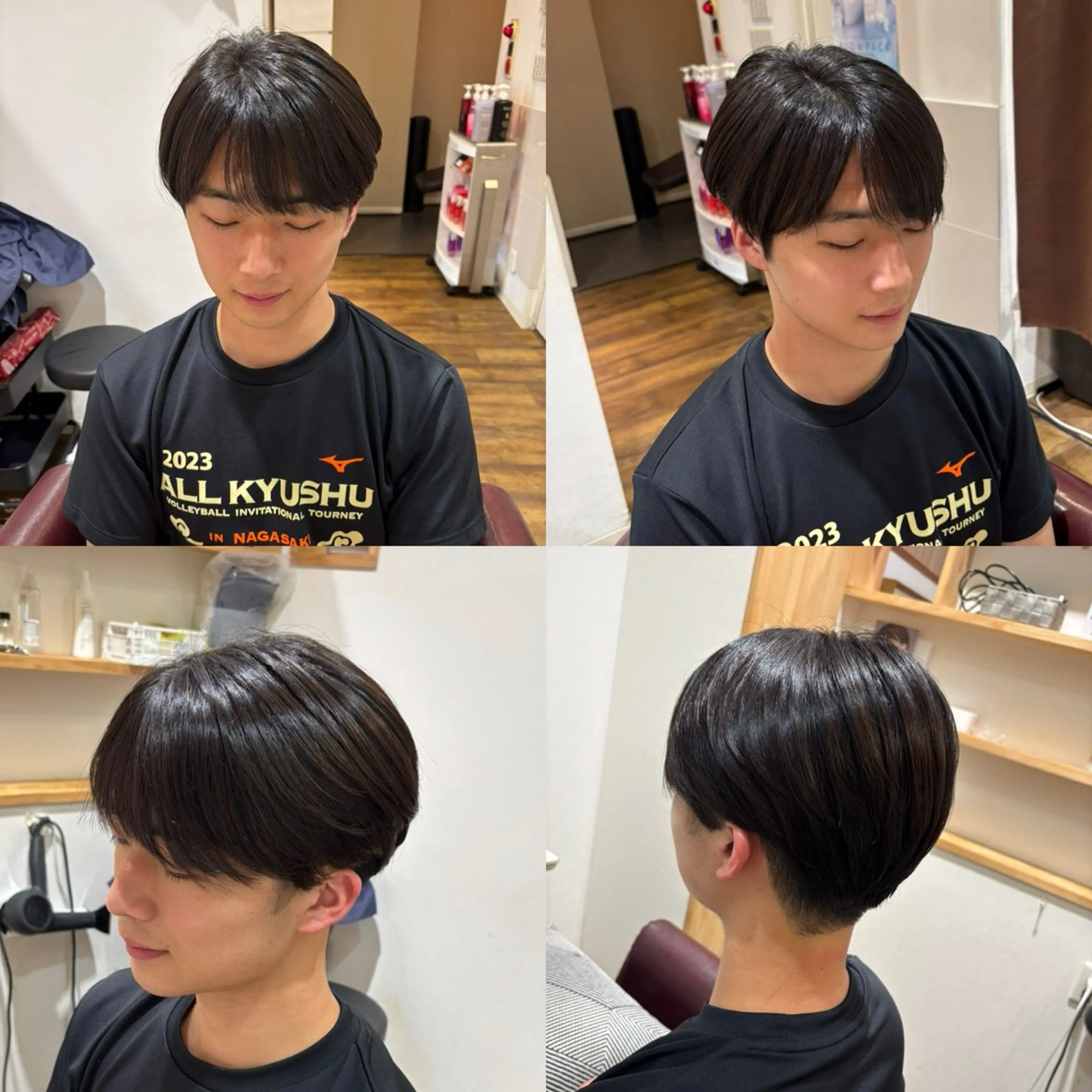 ショート メンズ 園田 一喜のヘアスタイル