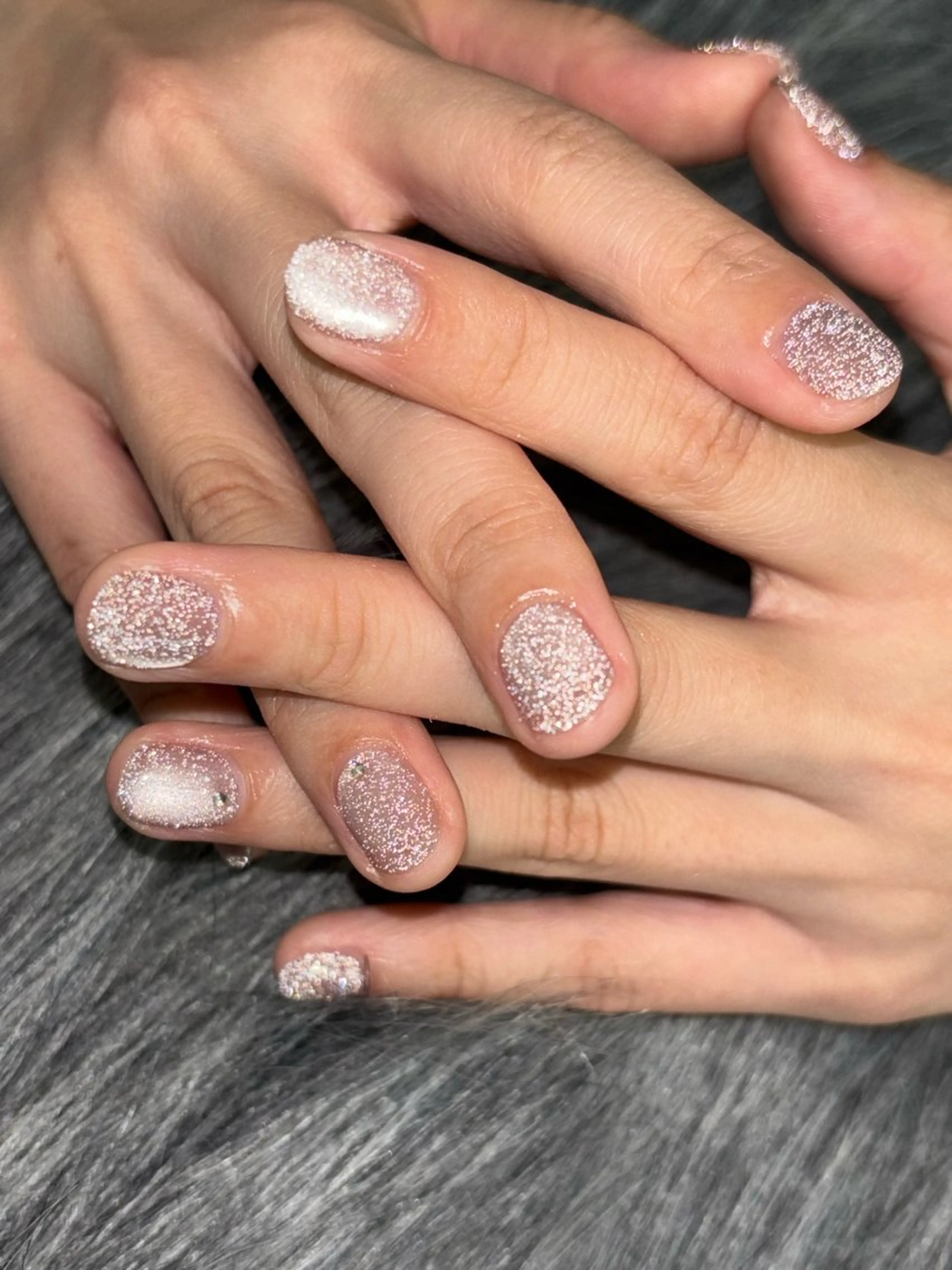 ネイル フラッシュネイル マグネットネイル ハンドネイル nailpark_ MITSUMEのネイルデザイン