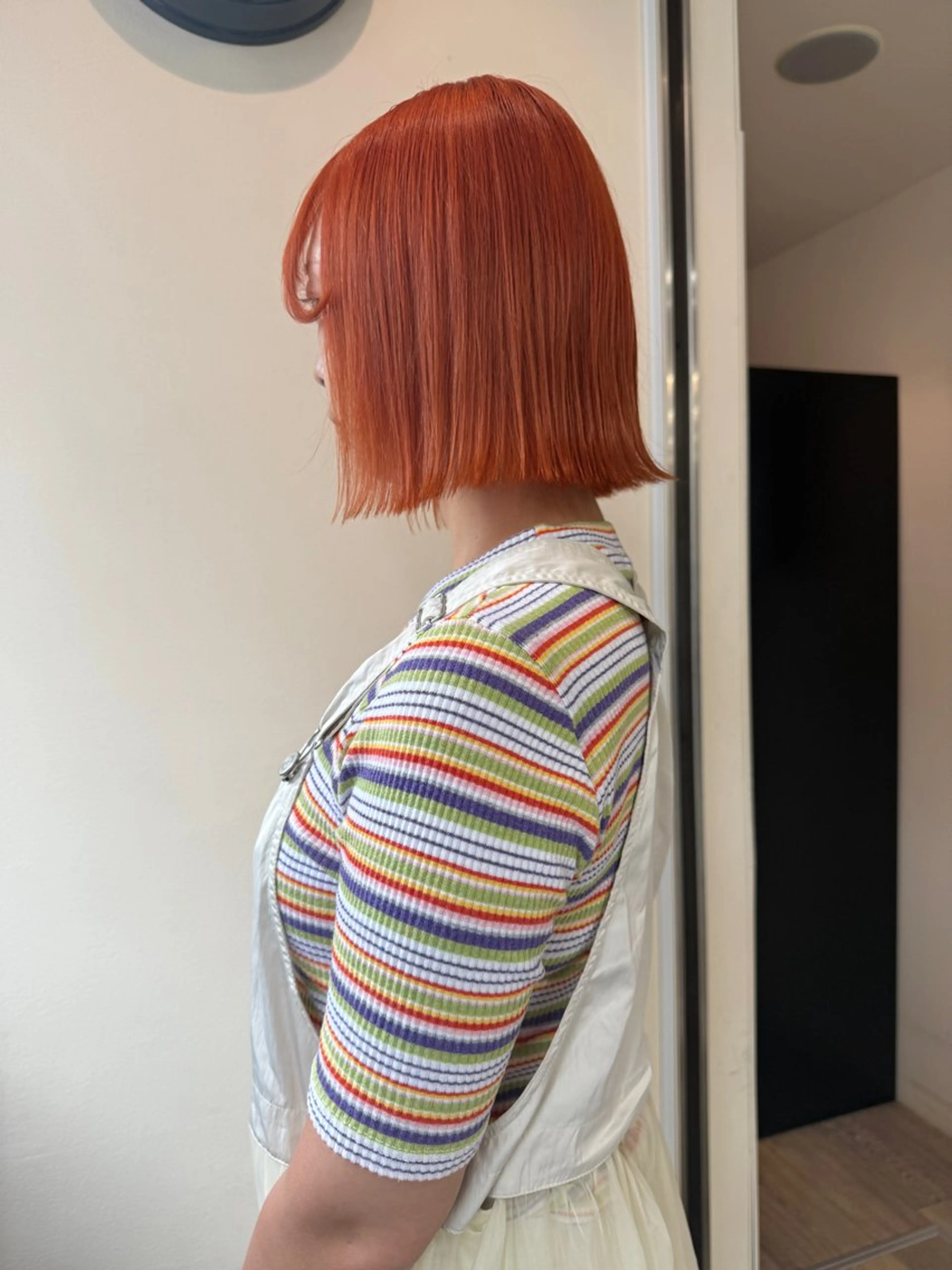 ミディアム カラー ヘアカラー maeda yumiのヘアスタイル