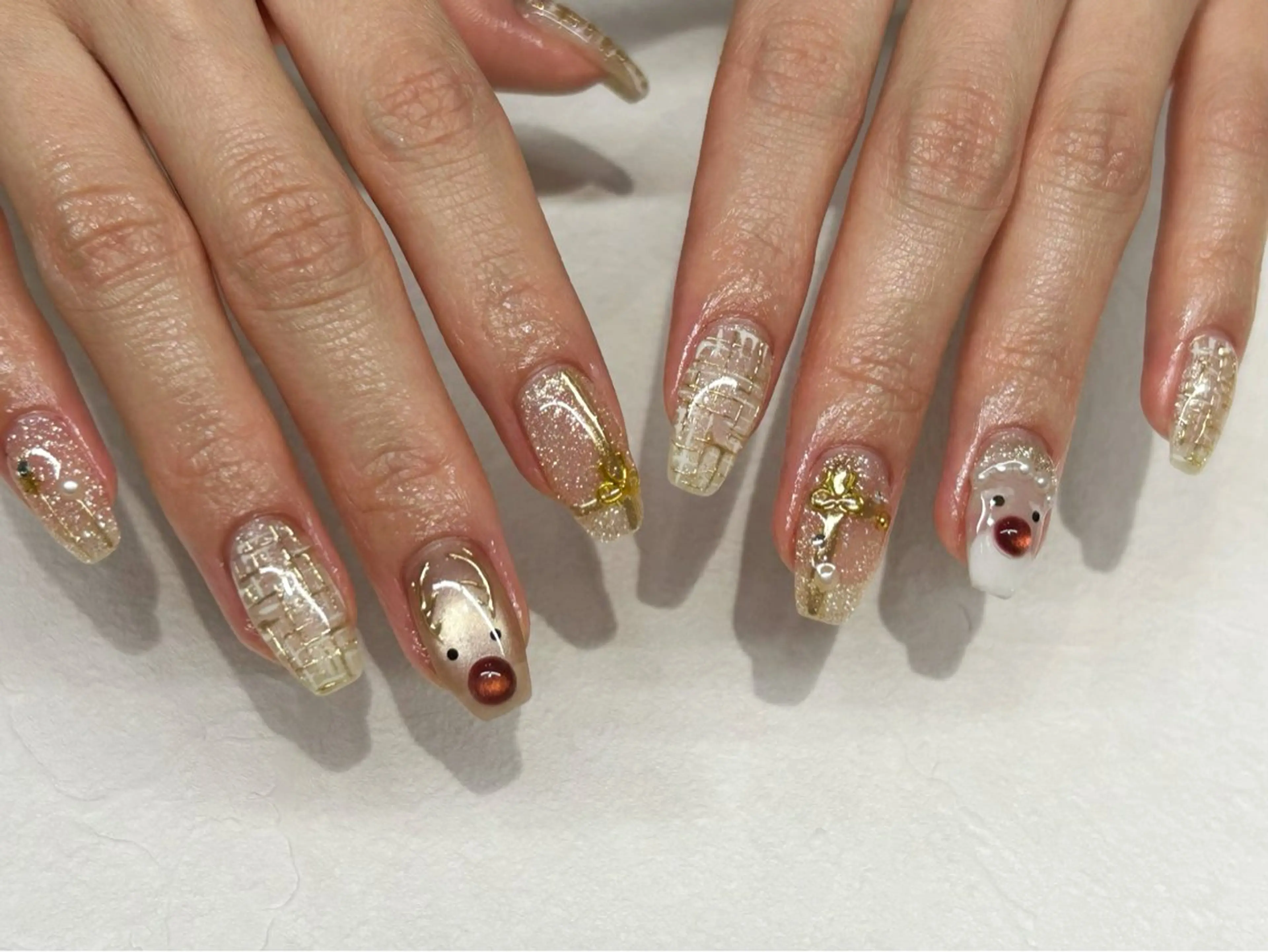 ネイル ハンドネイル 🫧なちゅ盛れ/ ちゅるん/EVA🫧のネイルデザイン