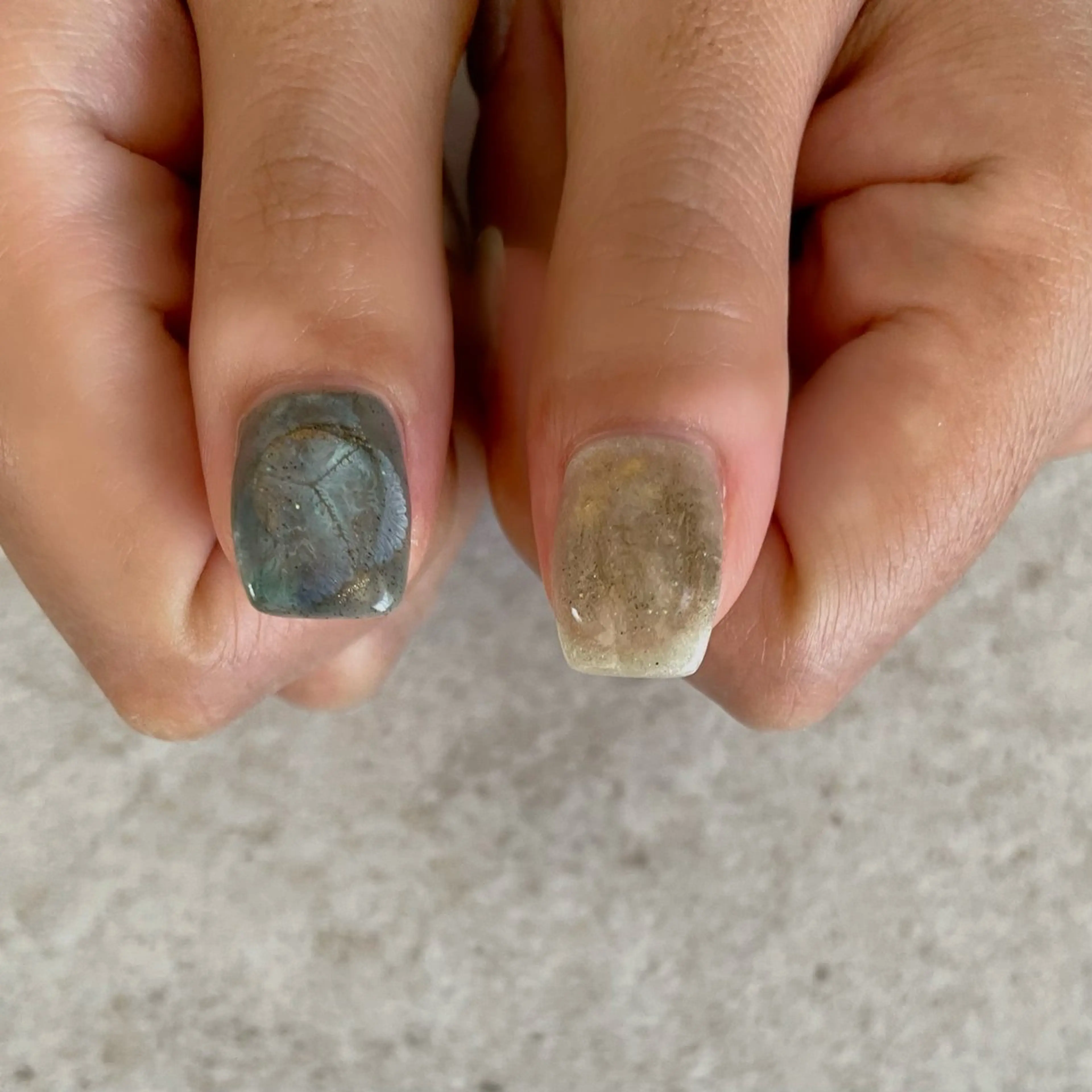 ネイル ジェルネイル ニュアンスネイル ハンドネイル "achoe" コエ HARUNAのネイルデザイン