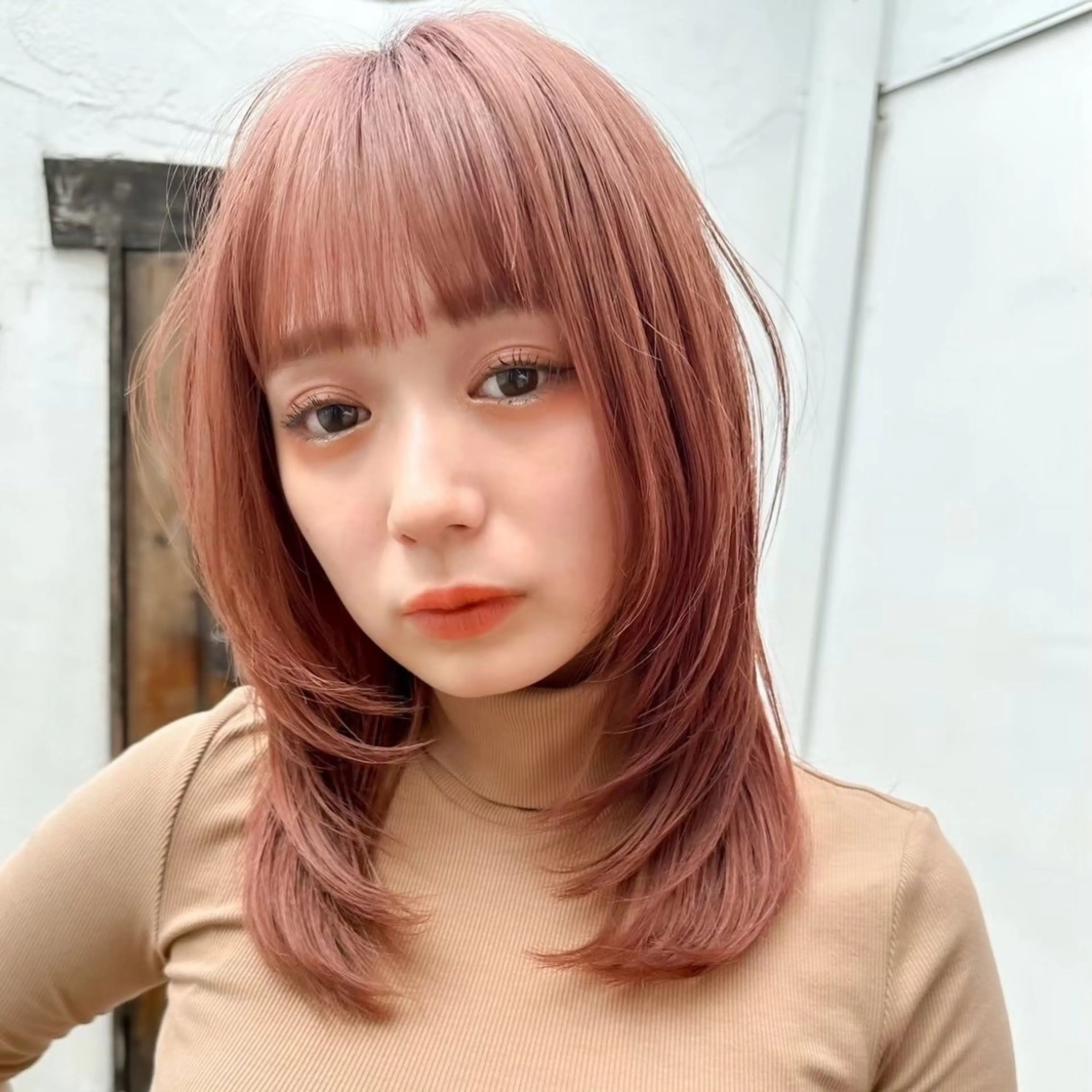 🇰🇷韓国風トレンドレイヤーカット🇰🇷透明感カラー＋🌟SNSで話題超音波アイロンケアの写真