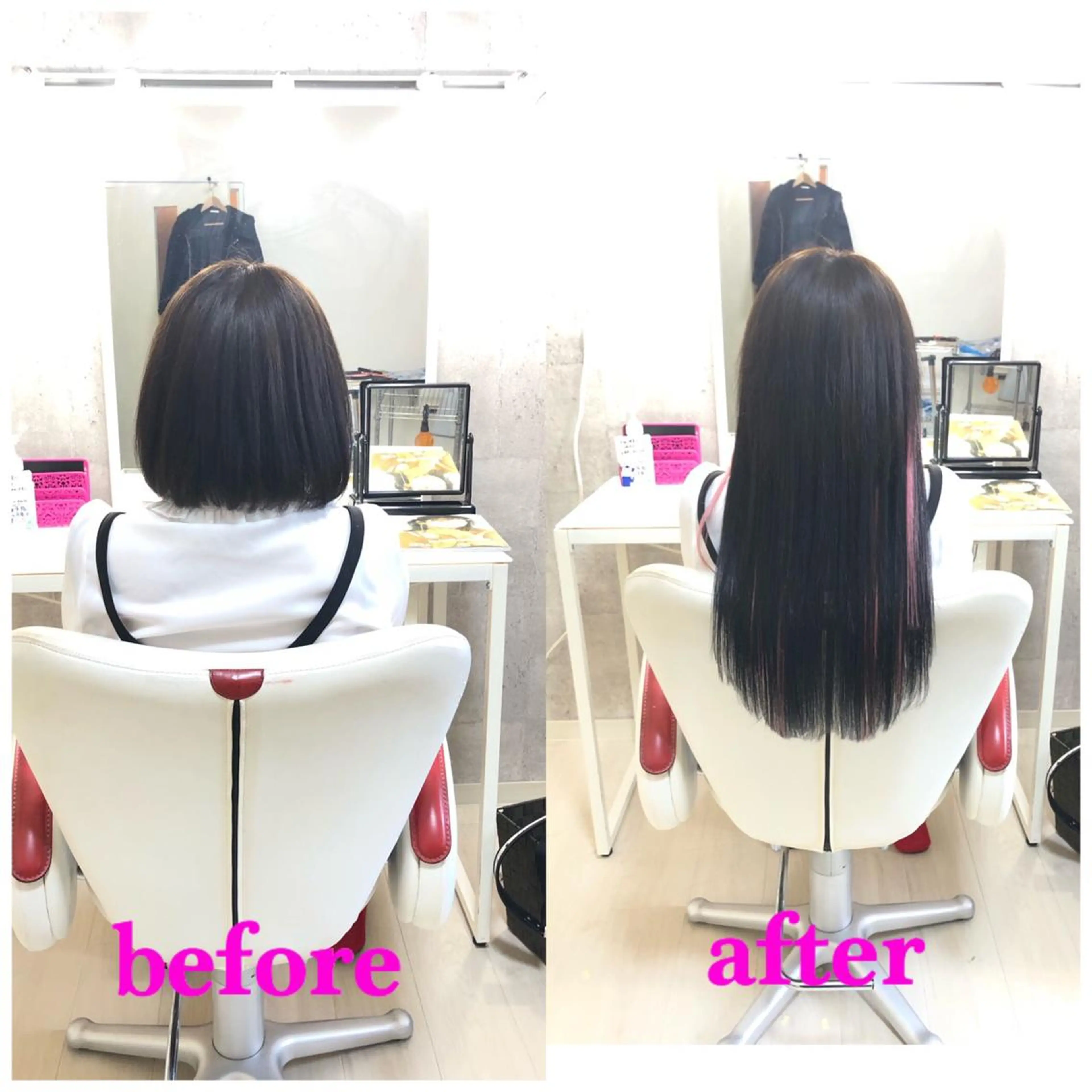 ロング エクステ 🌸ドレスアップ 心斎橋店🌸のヘアスタイル