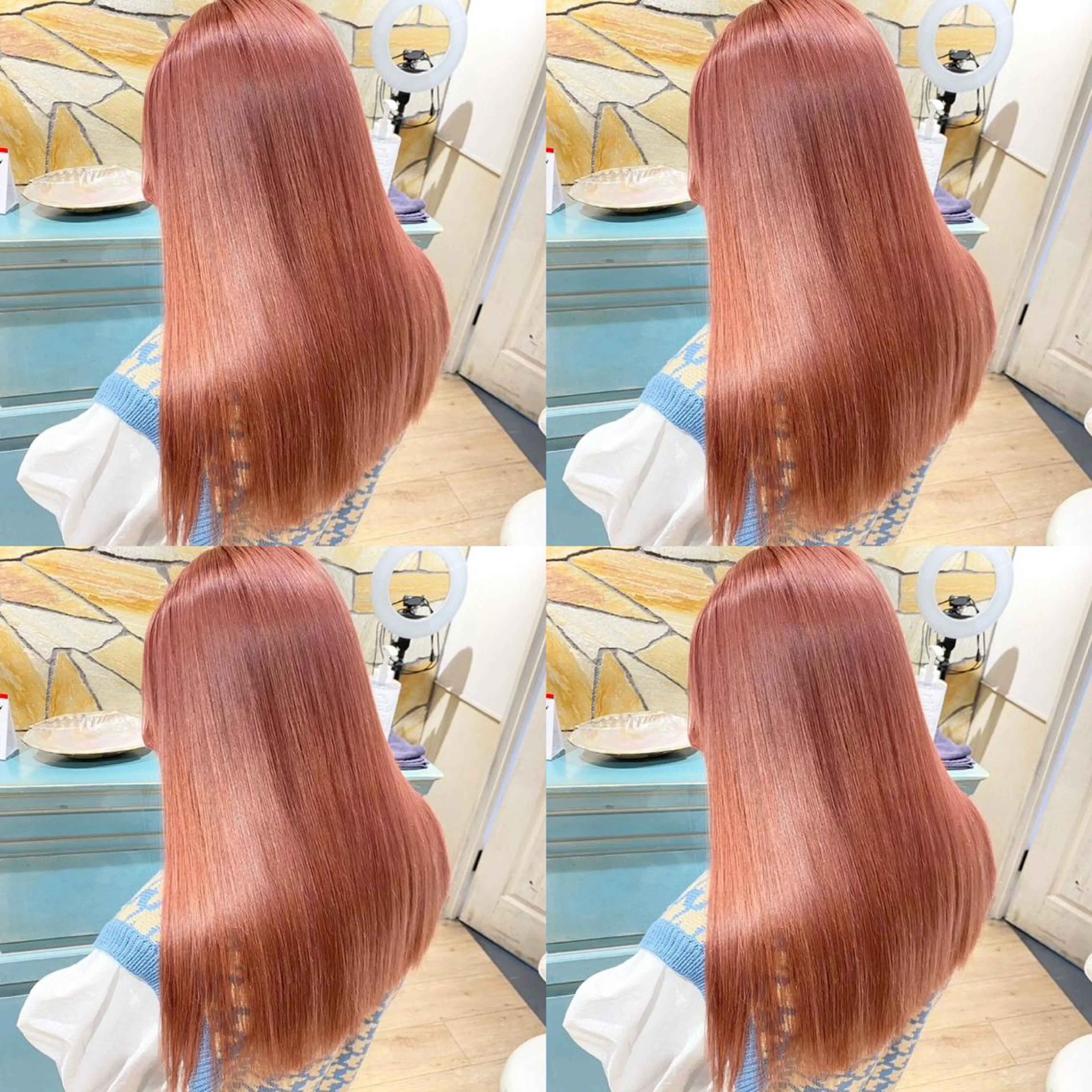 カラー レイヤーカット/ 縮毛矯正🇰🇷早坂のヘアスタイル