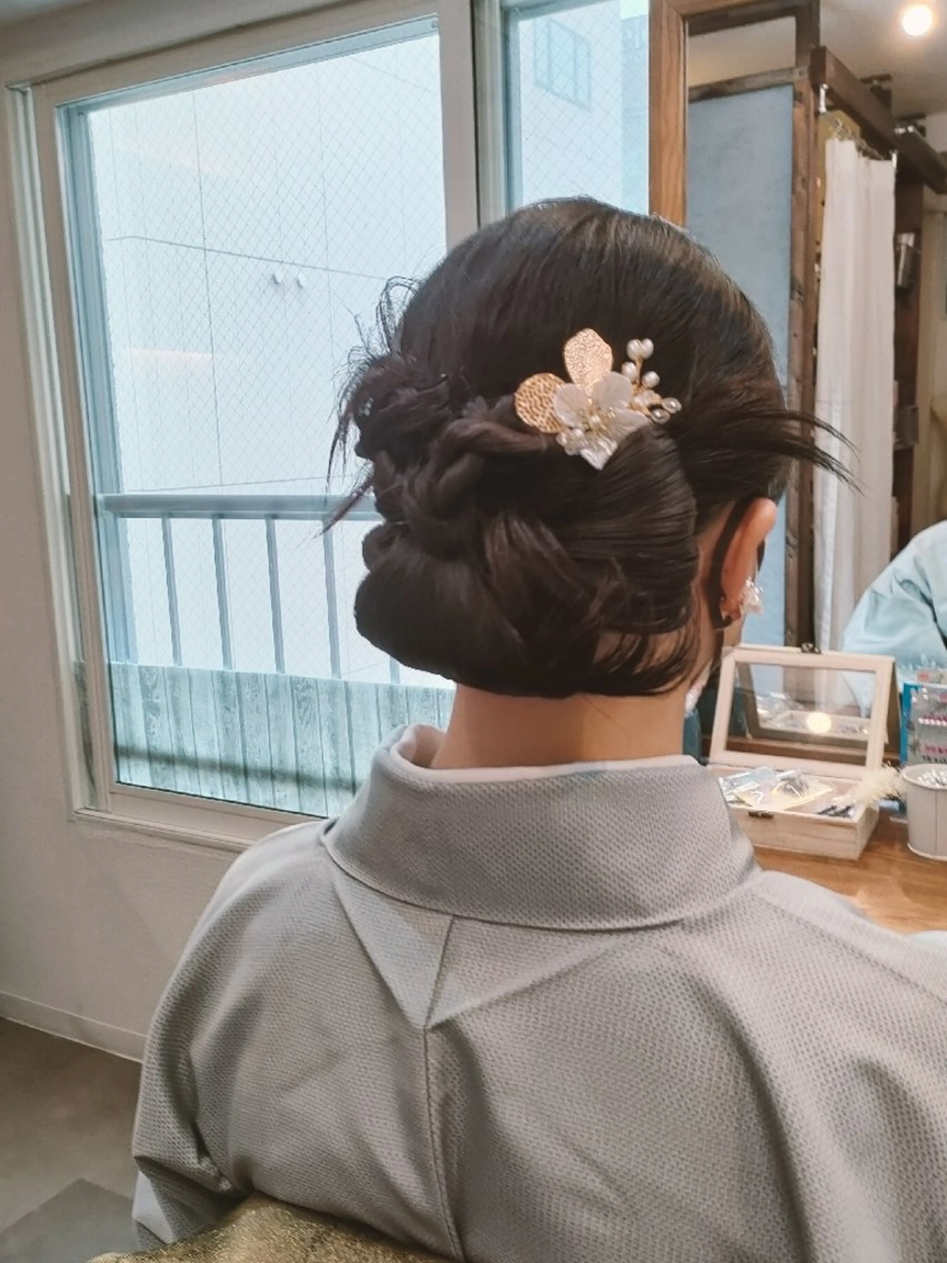 ヘアアレンジ 着物ヘア HempBeauty 浅野アサミのヘアスタイル