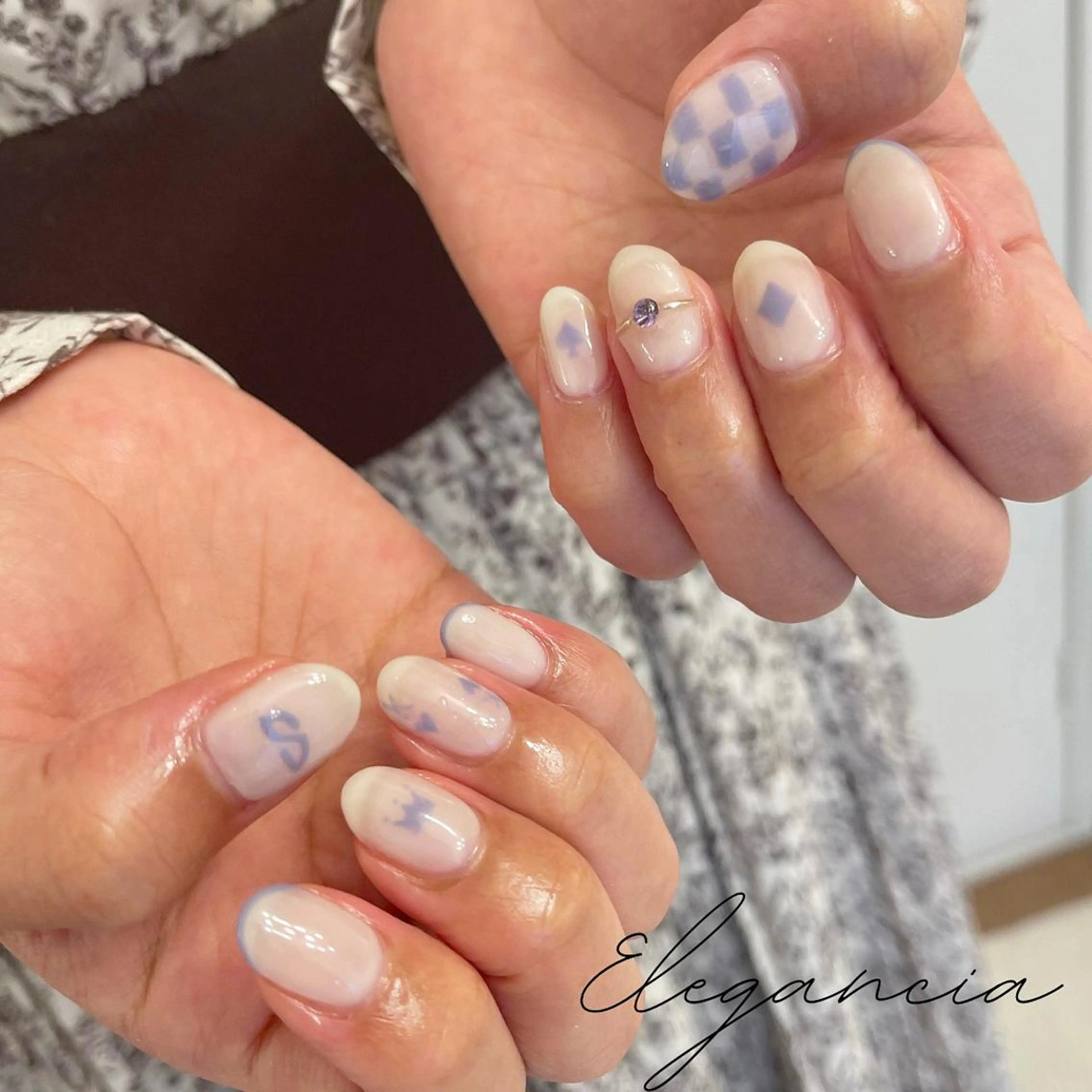 カラー ネイル ハンドネイル Elegancia. Hiromiのネイルデザイン