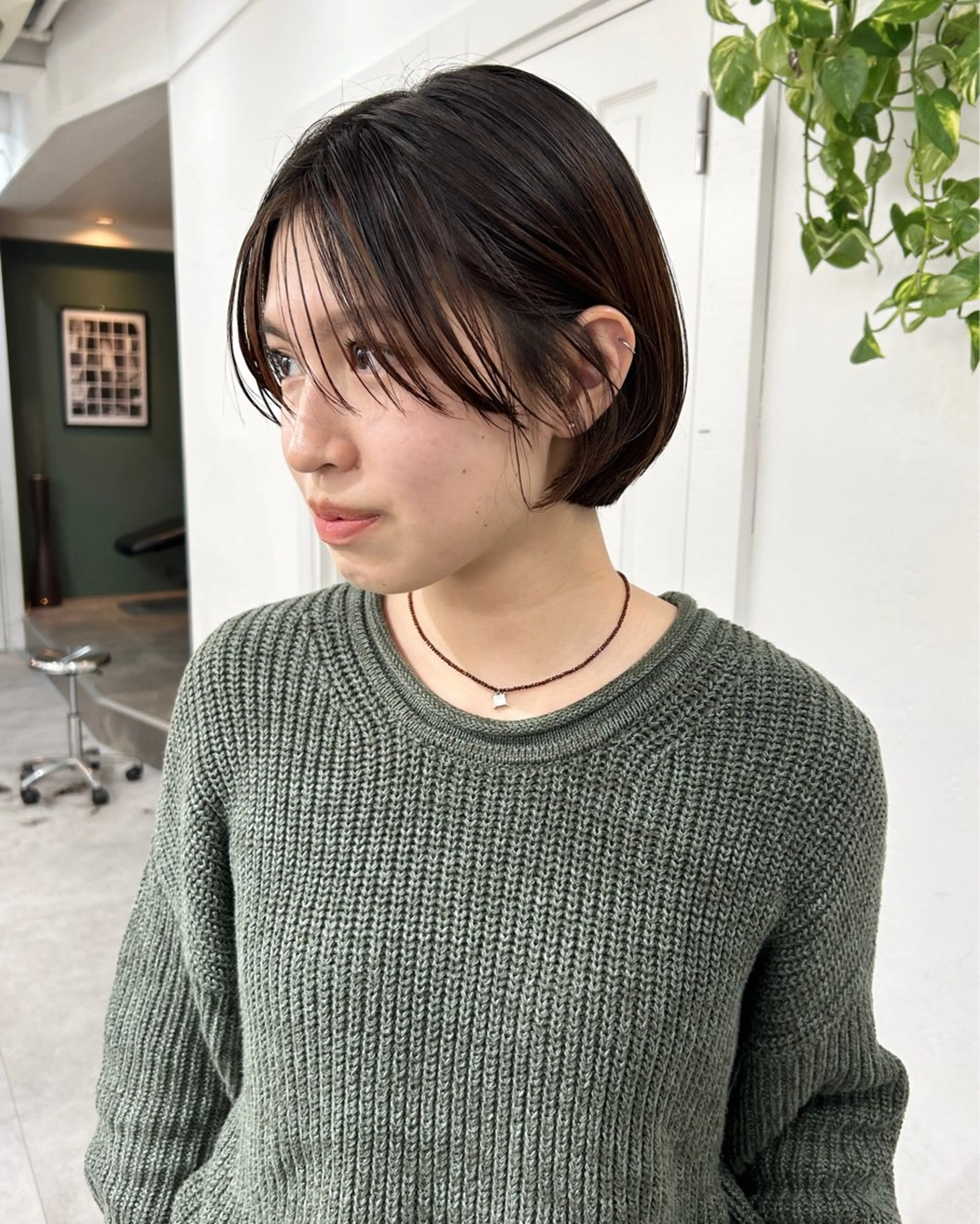 ショート レイヤーボブ/ 艶カラー/サナ🌼のヘアスタイル